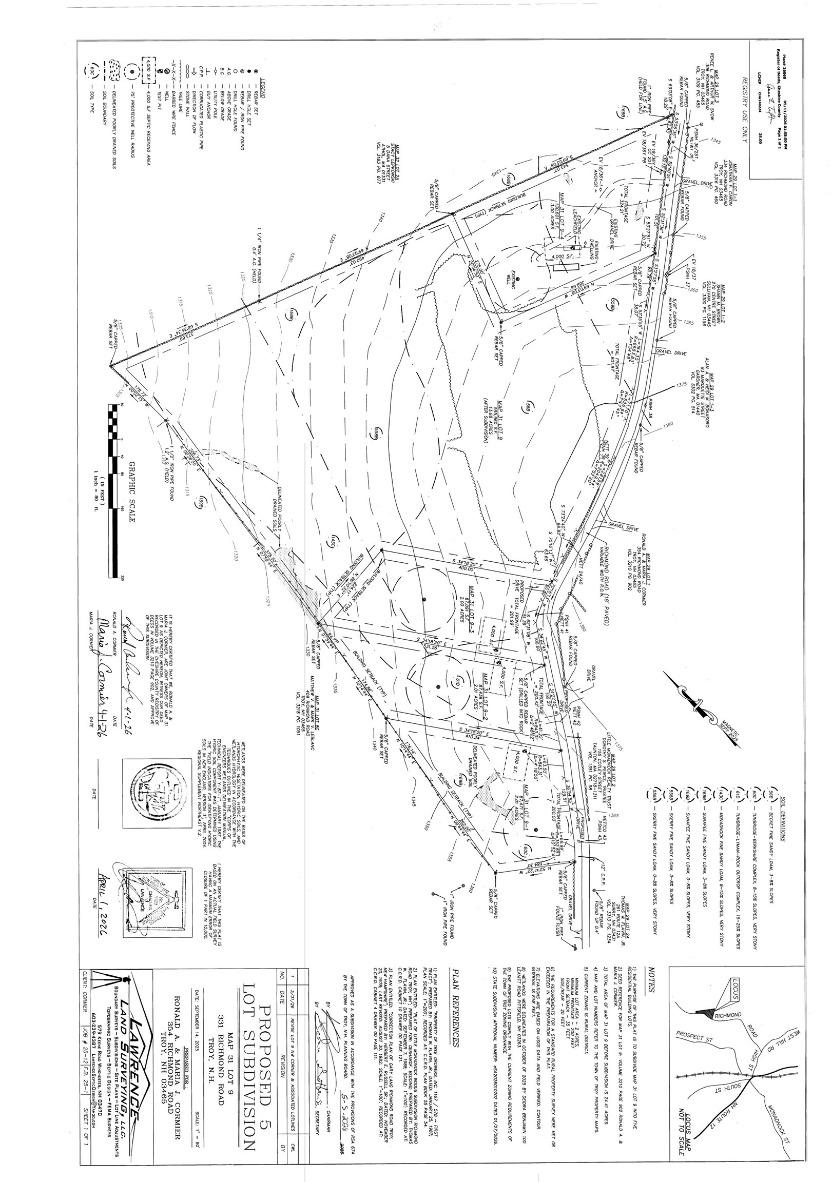 Lot 9-3 Richmond Rd, Troy, NH 03465
