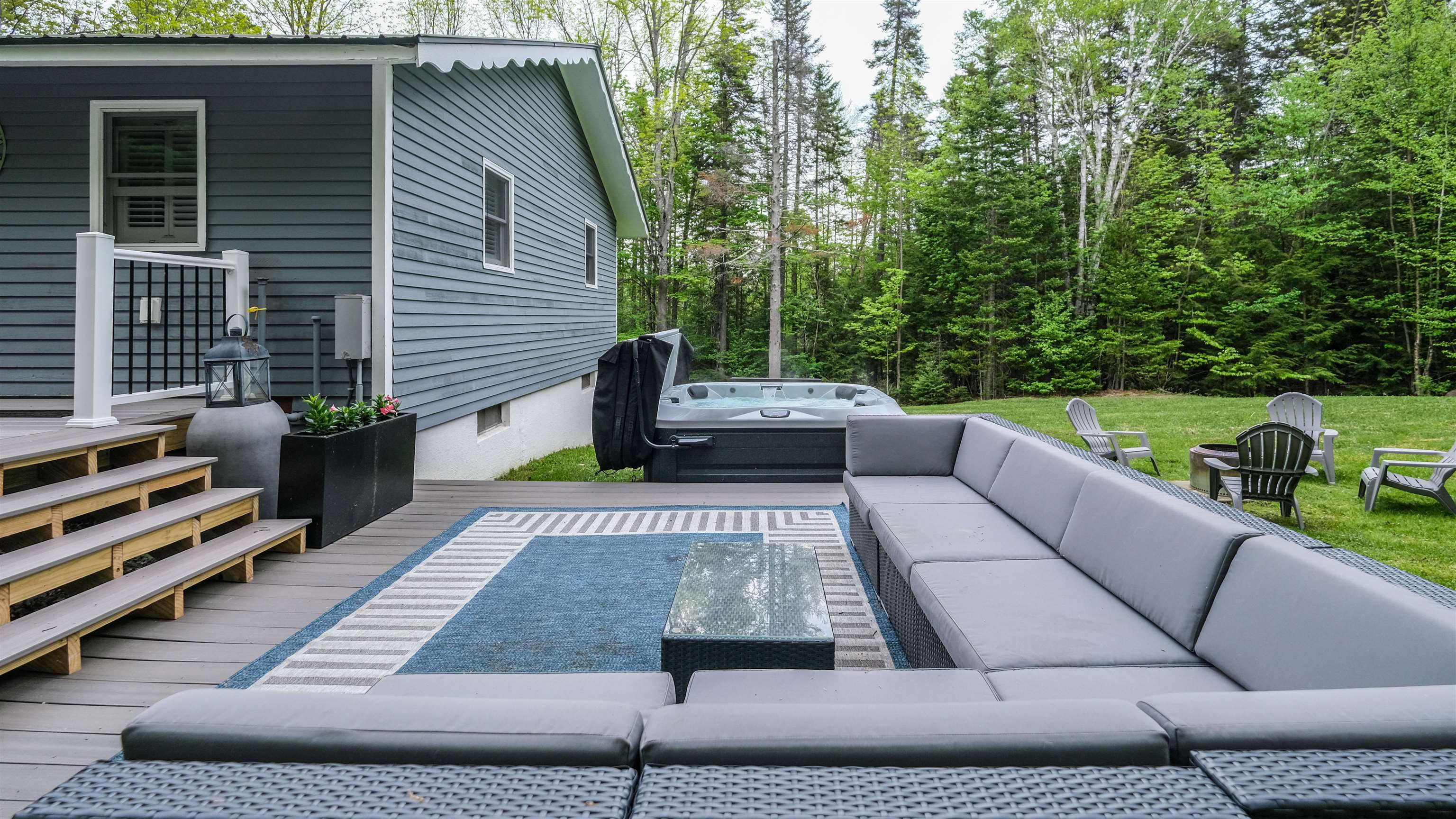 Enjoy the private backyard 25382723