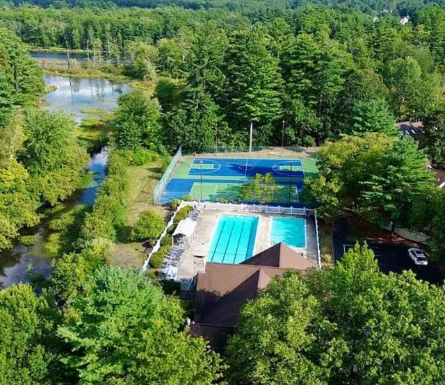Pool and Tennis/pickleball areas