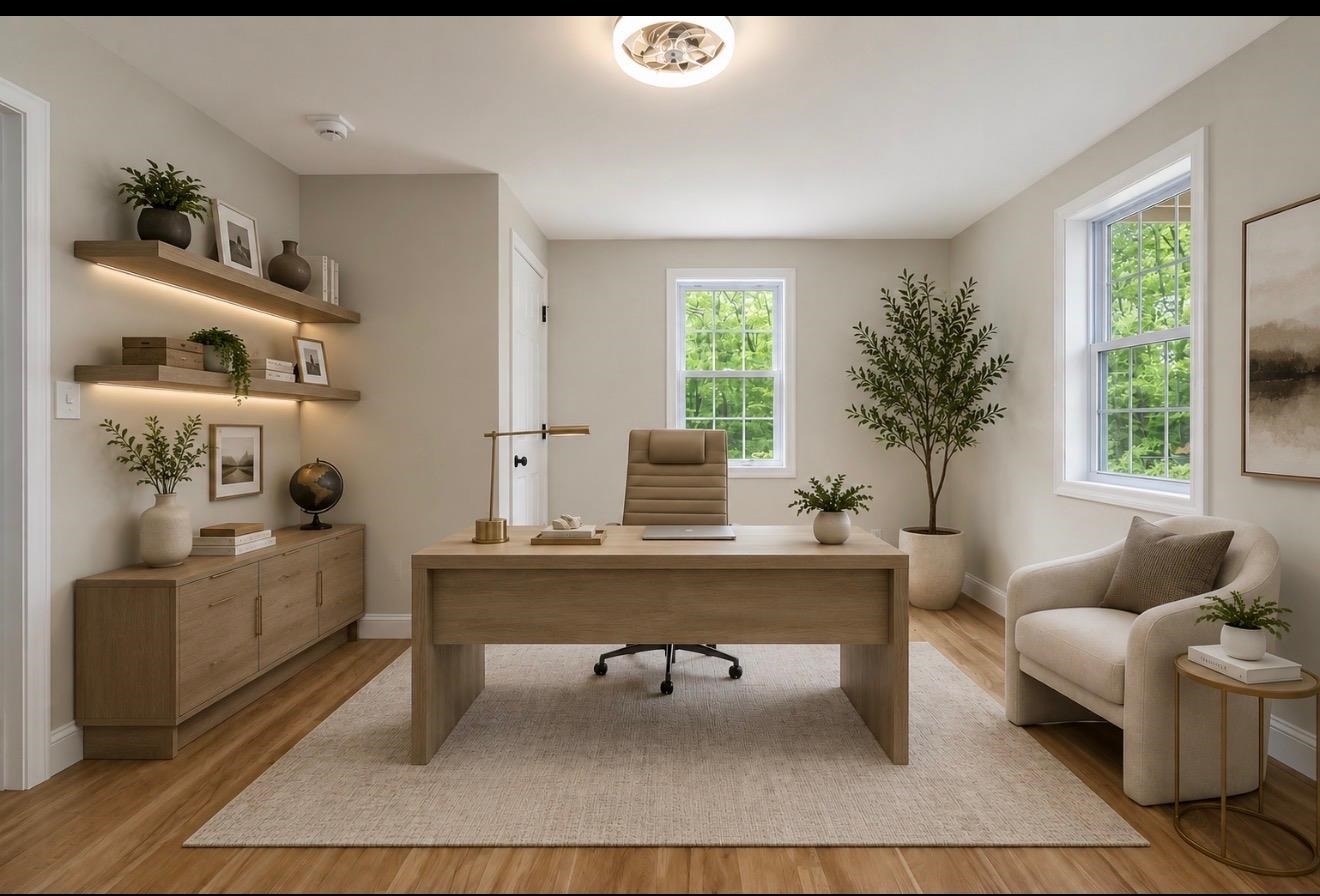 VIRTUALLY STAGED OFFICE SPACE