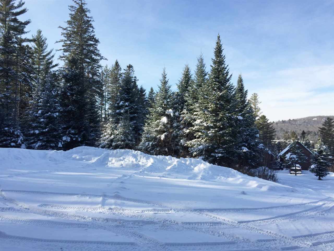 Spot for the two remaining cabins to be built