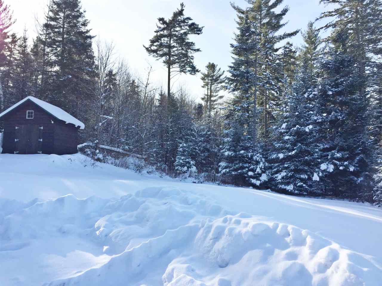 Storage building on the site