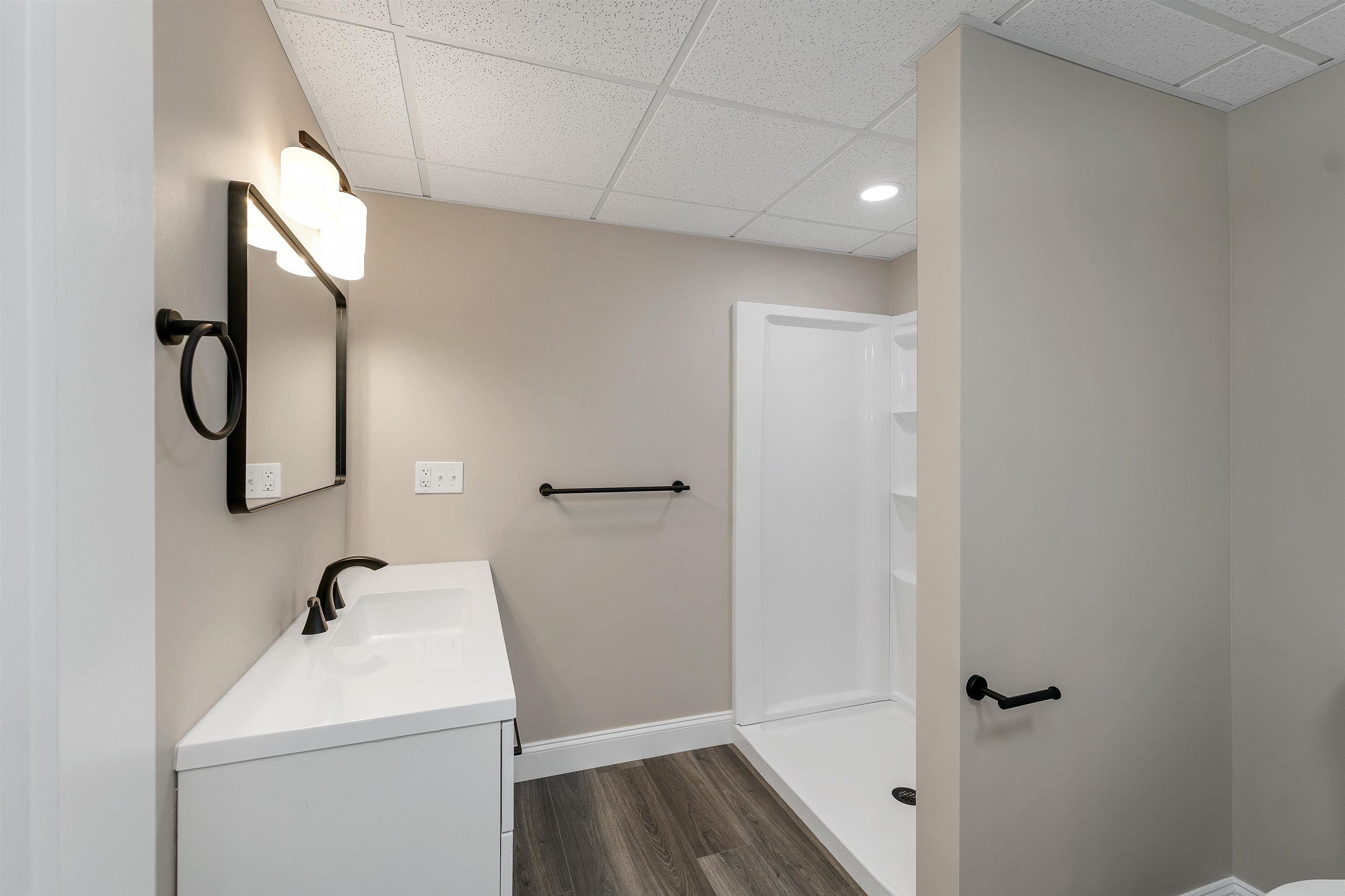 Basement 3/4 bath