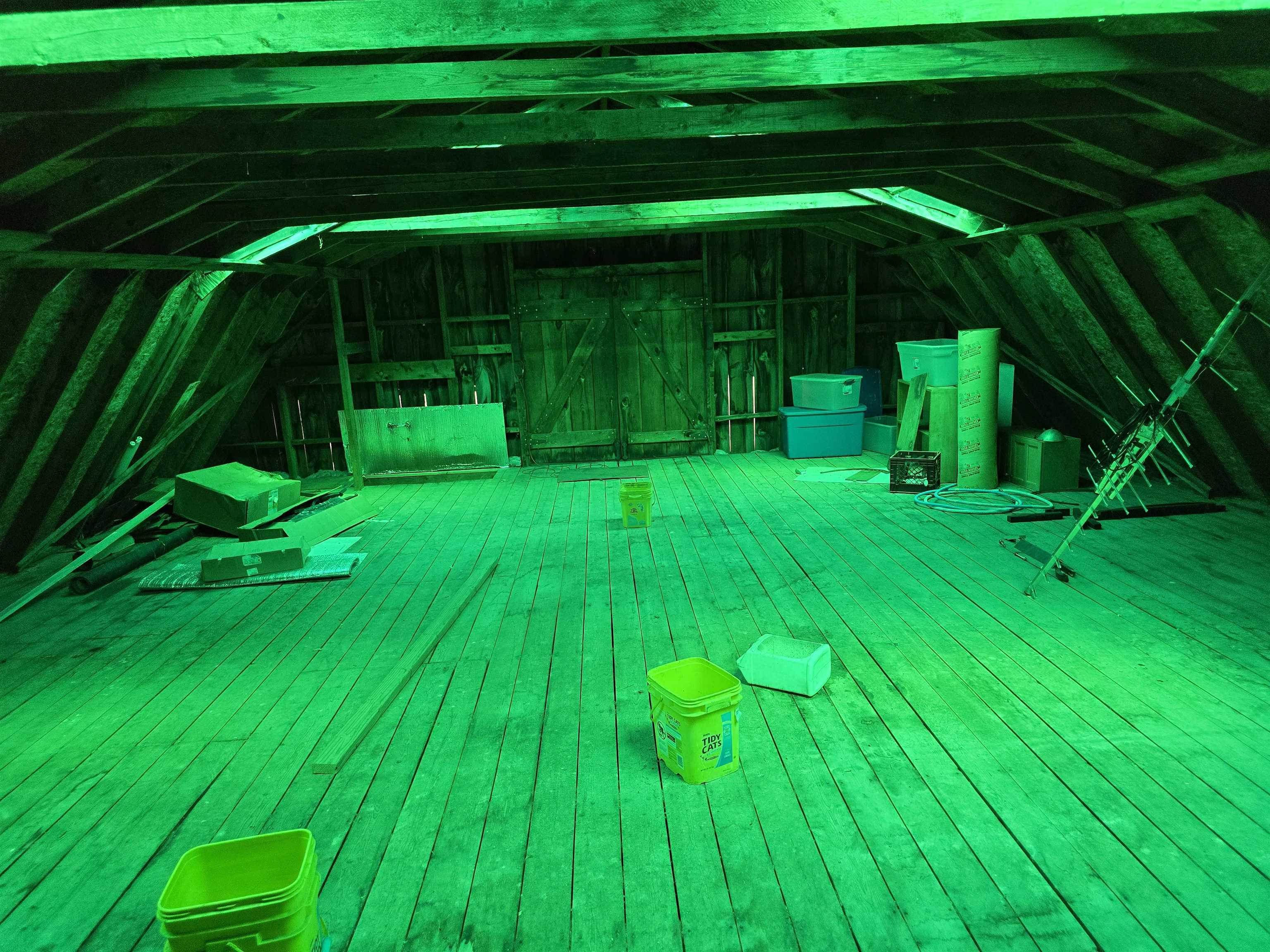 barn attic space