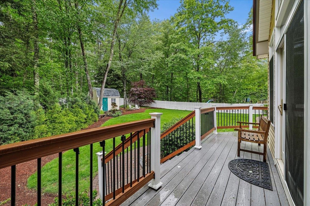 Deck off Sunroom...
