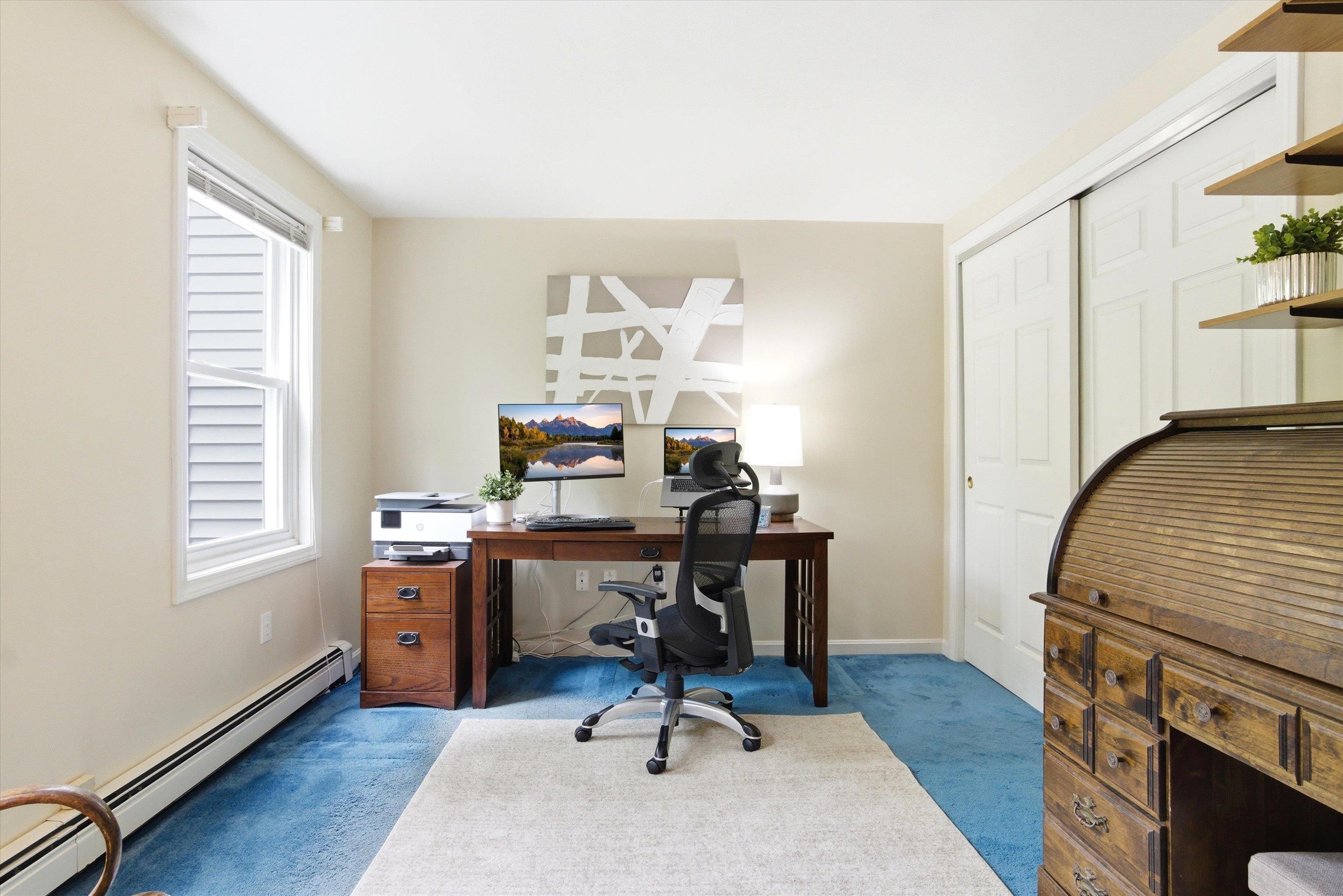 Flexible/private work from home space perhaps.