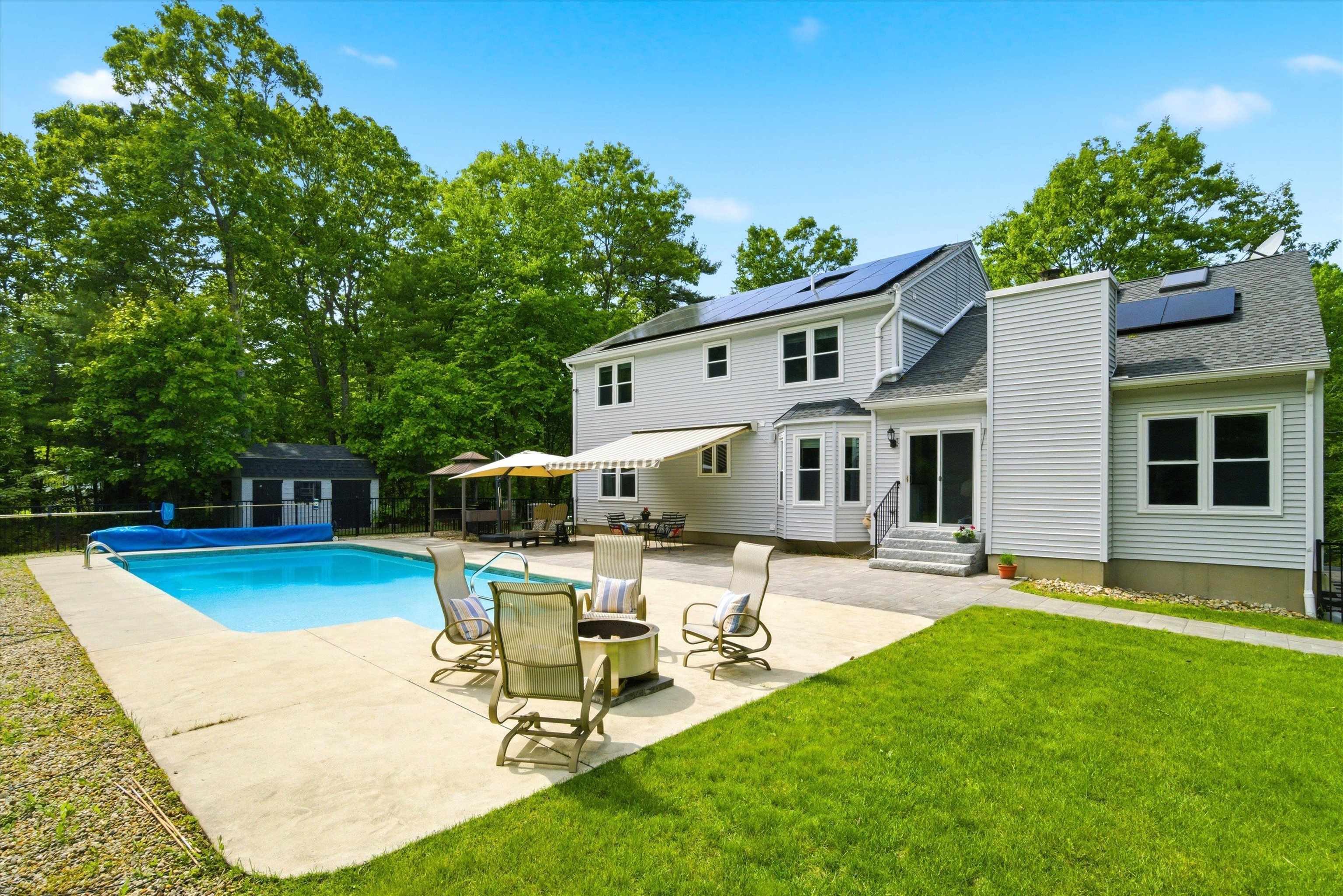 Staycation is calling your name with this stunning in-ground HEATED pool!