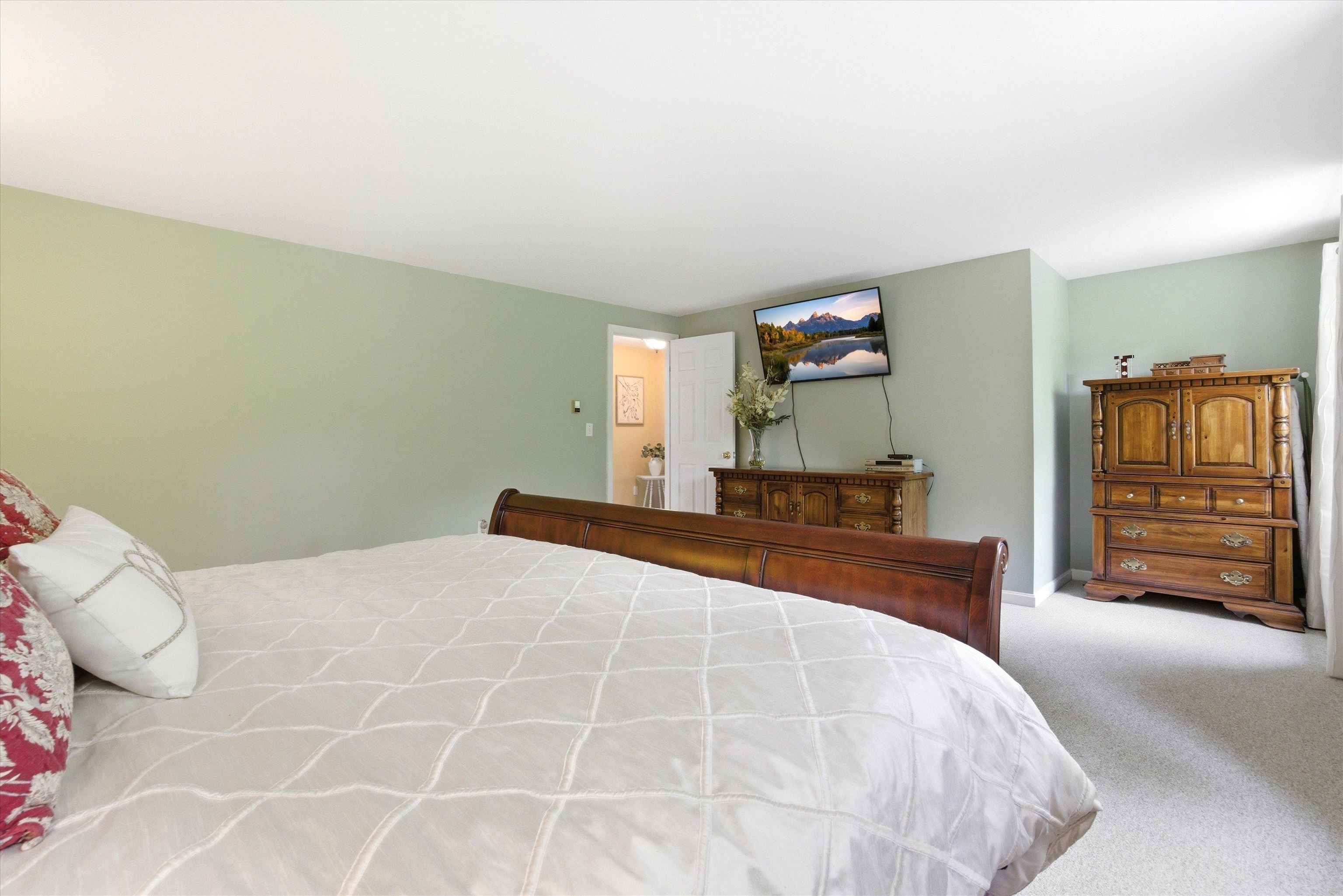 Relax and unwind. There is room for a sitting area or meditation space.