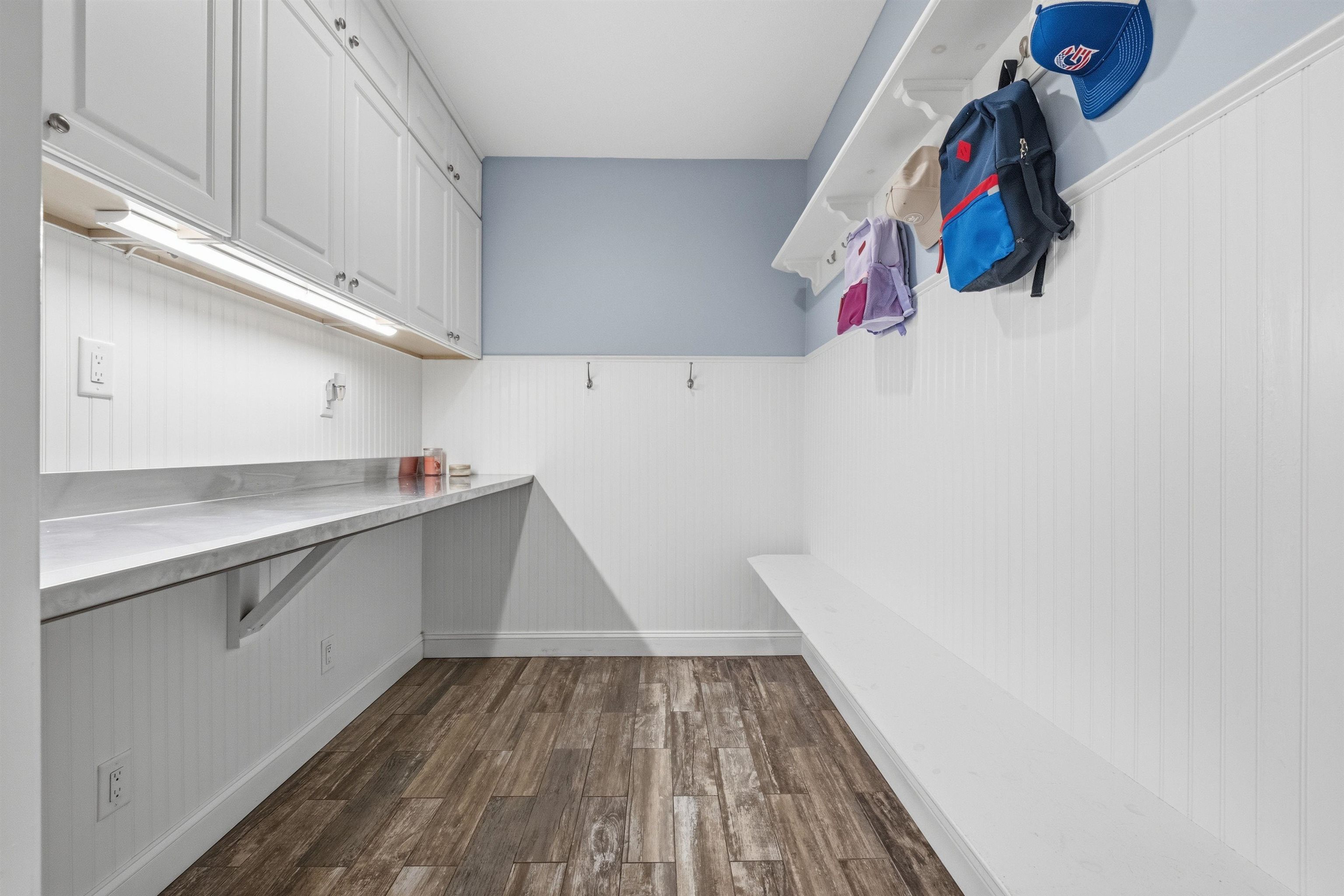 Coat Room off the Garage