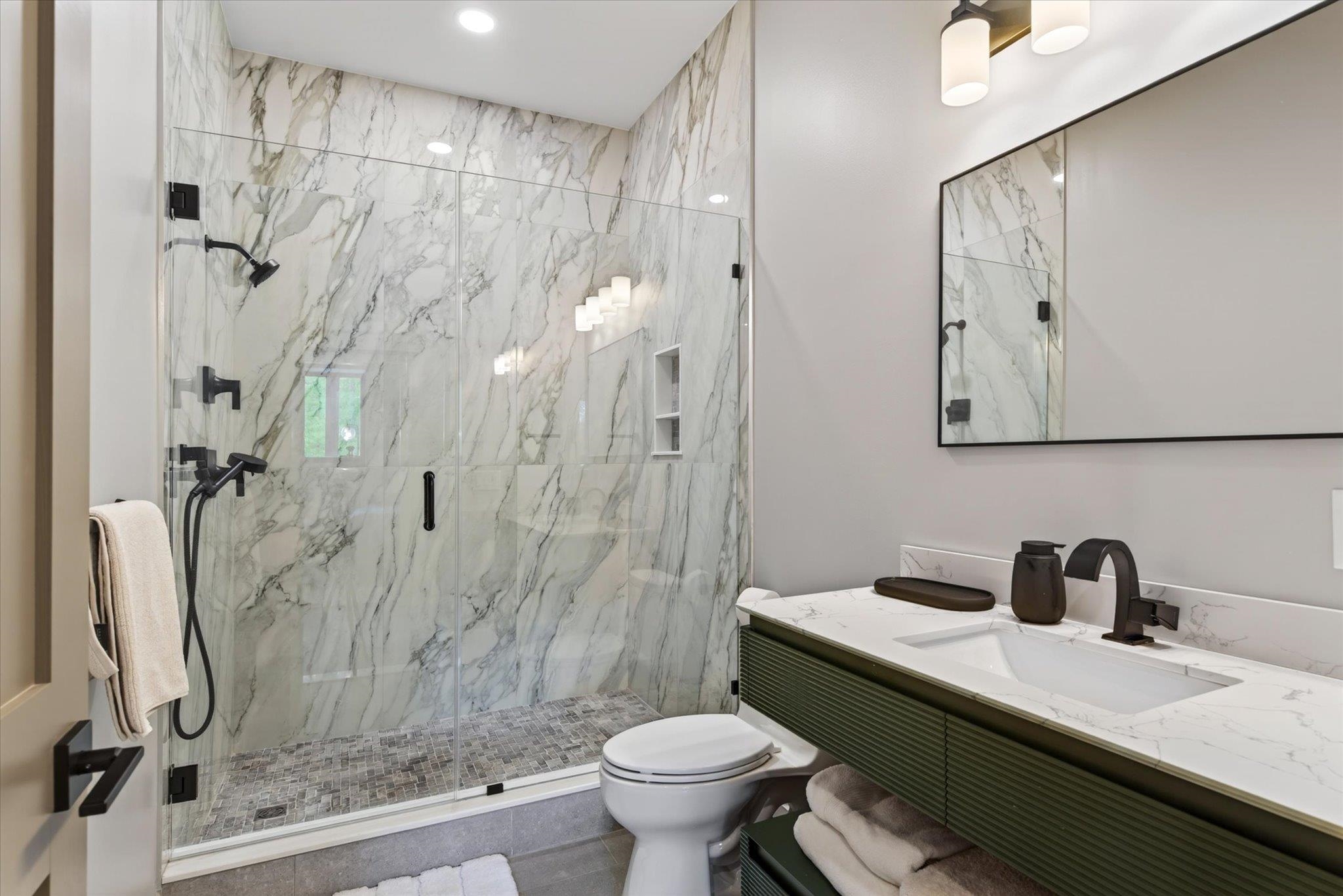 Amazing Lower Level Bath