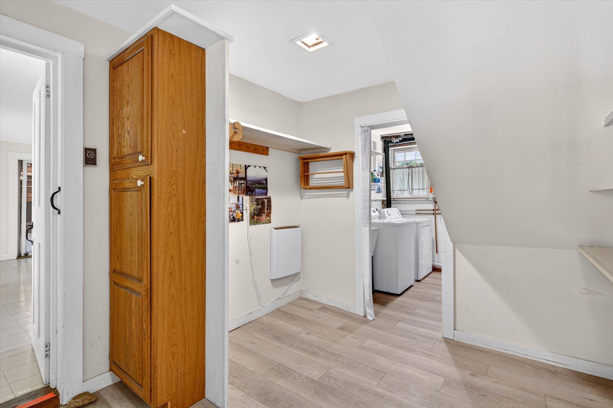 Pantry & laundry areas