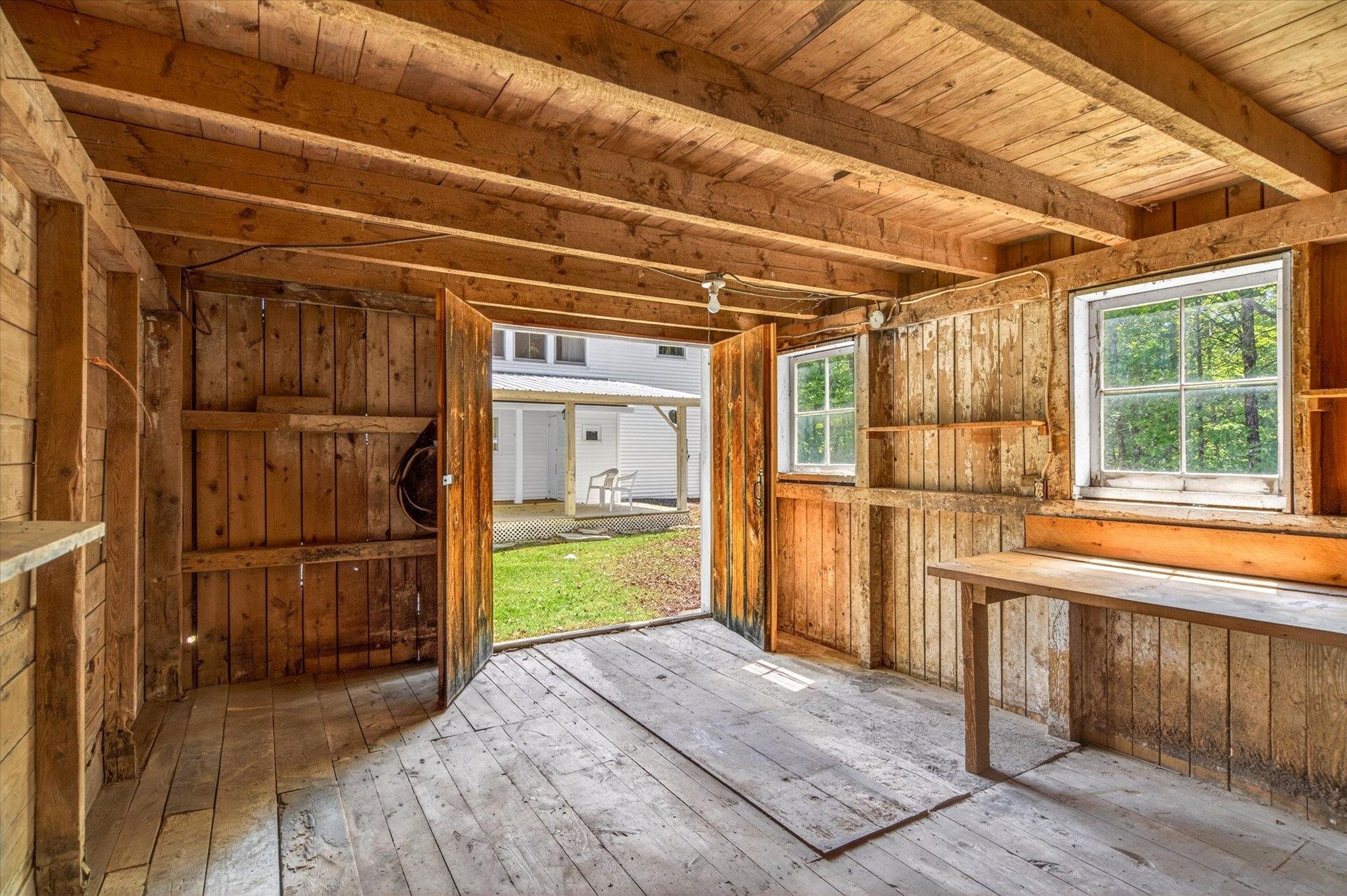 Gardening or workshop area
