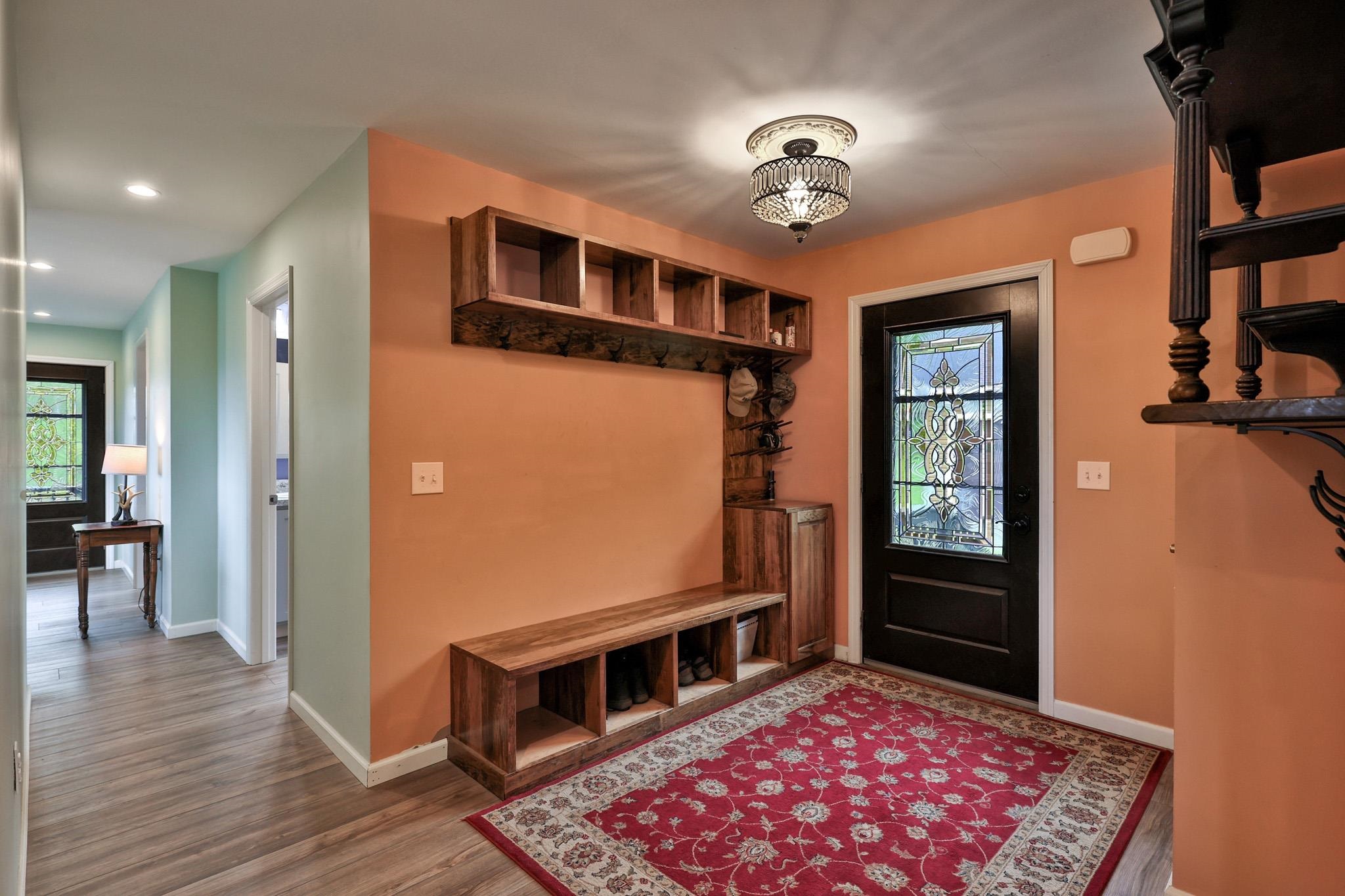 Foyer with Built-Ins