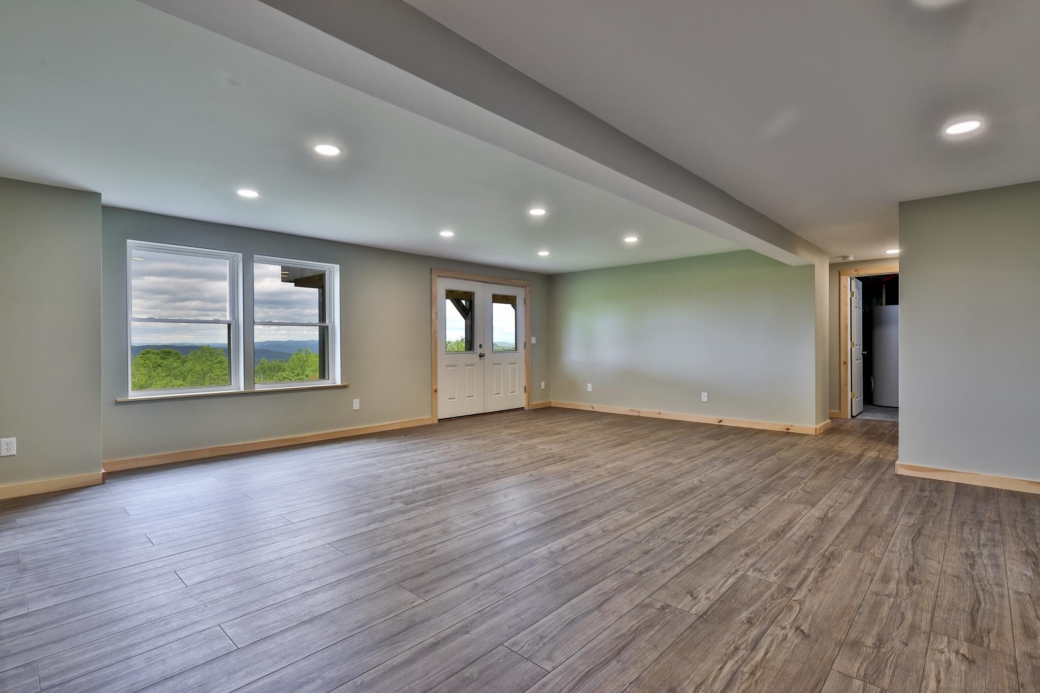 Expansive Walkout Level Family Room