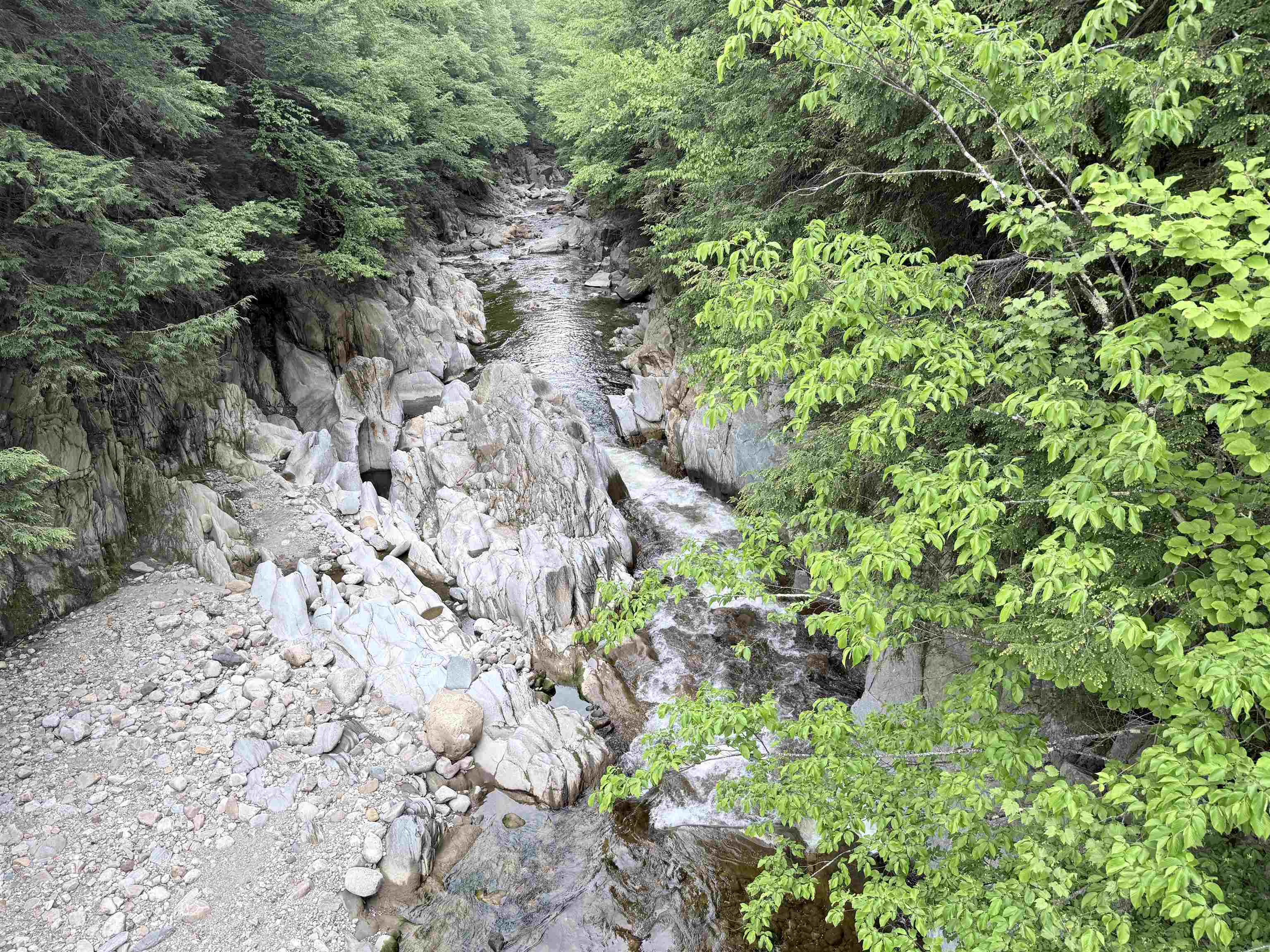 Clarendon Gorge on the AT