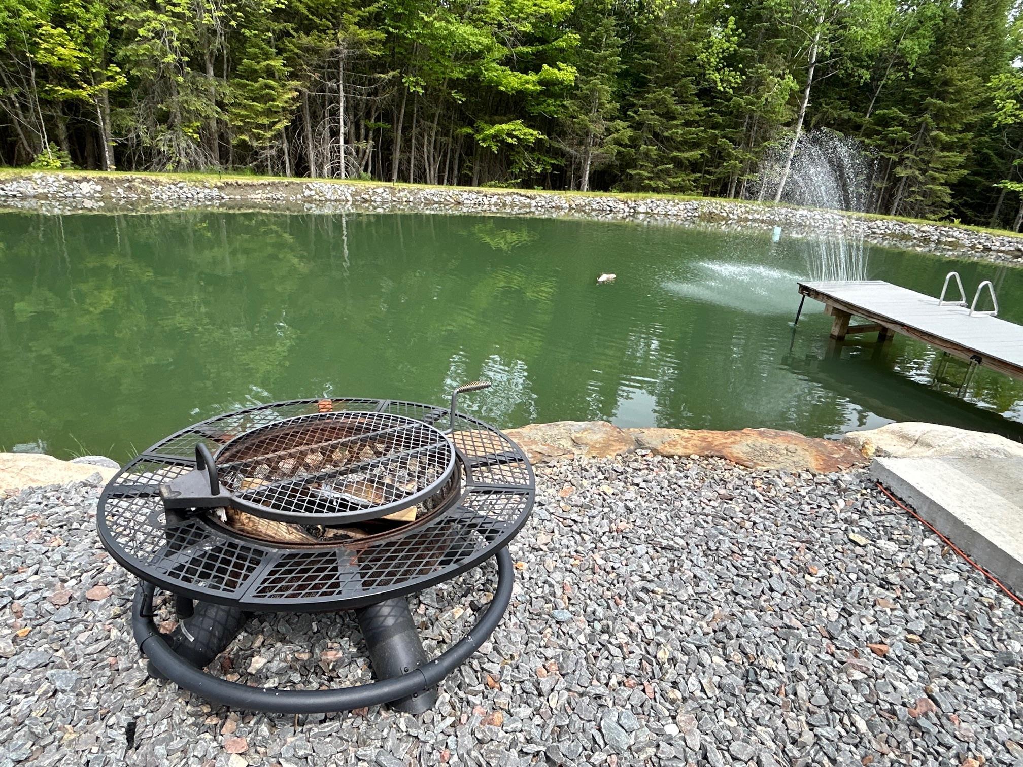 Firepit awaits