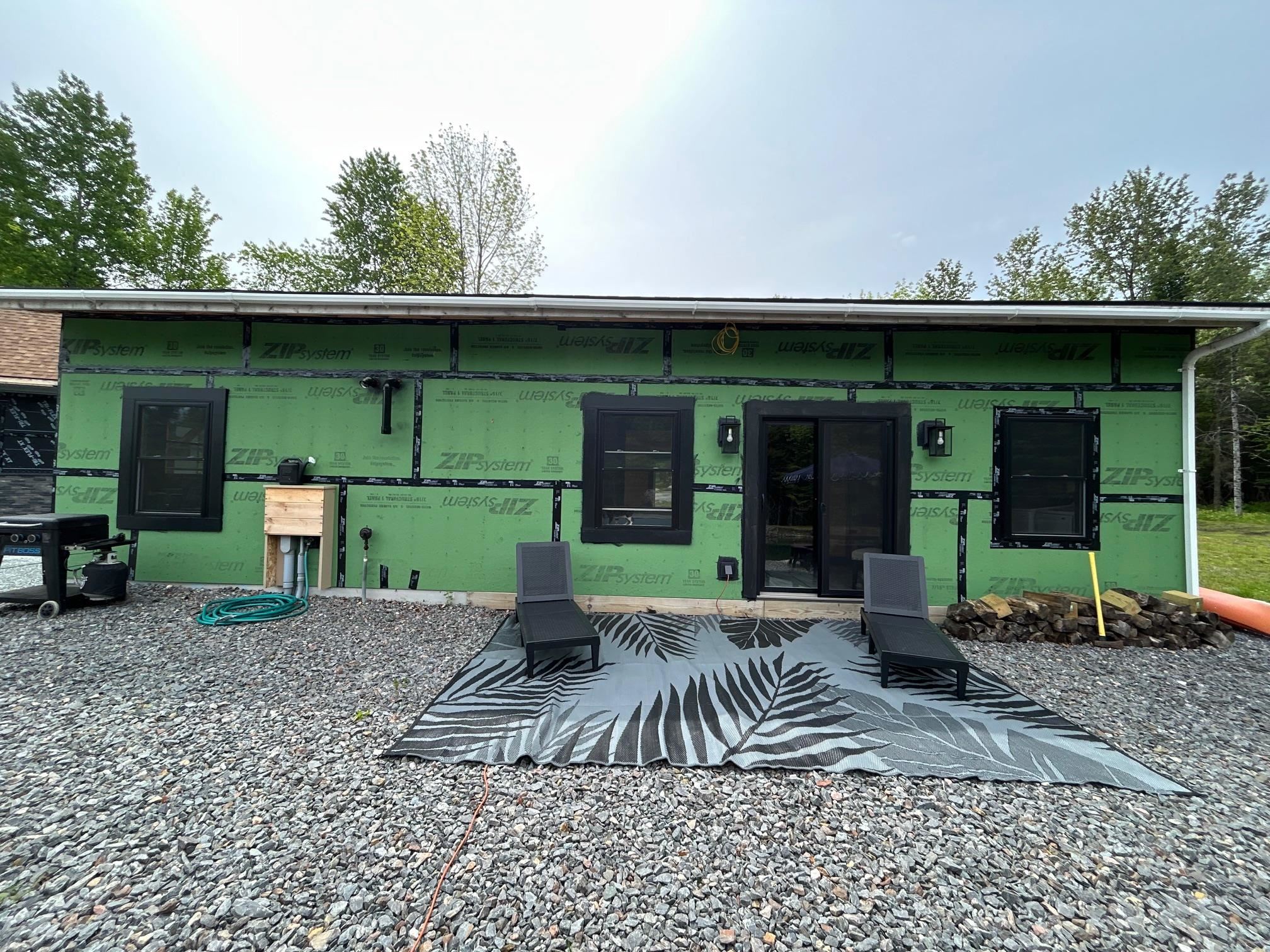 Back of home