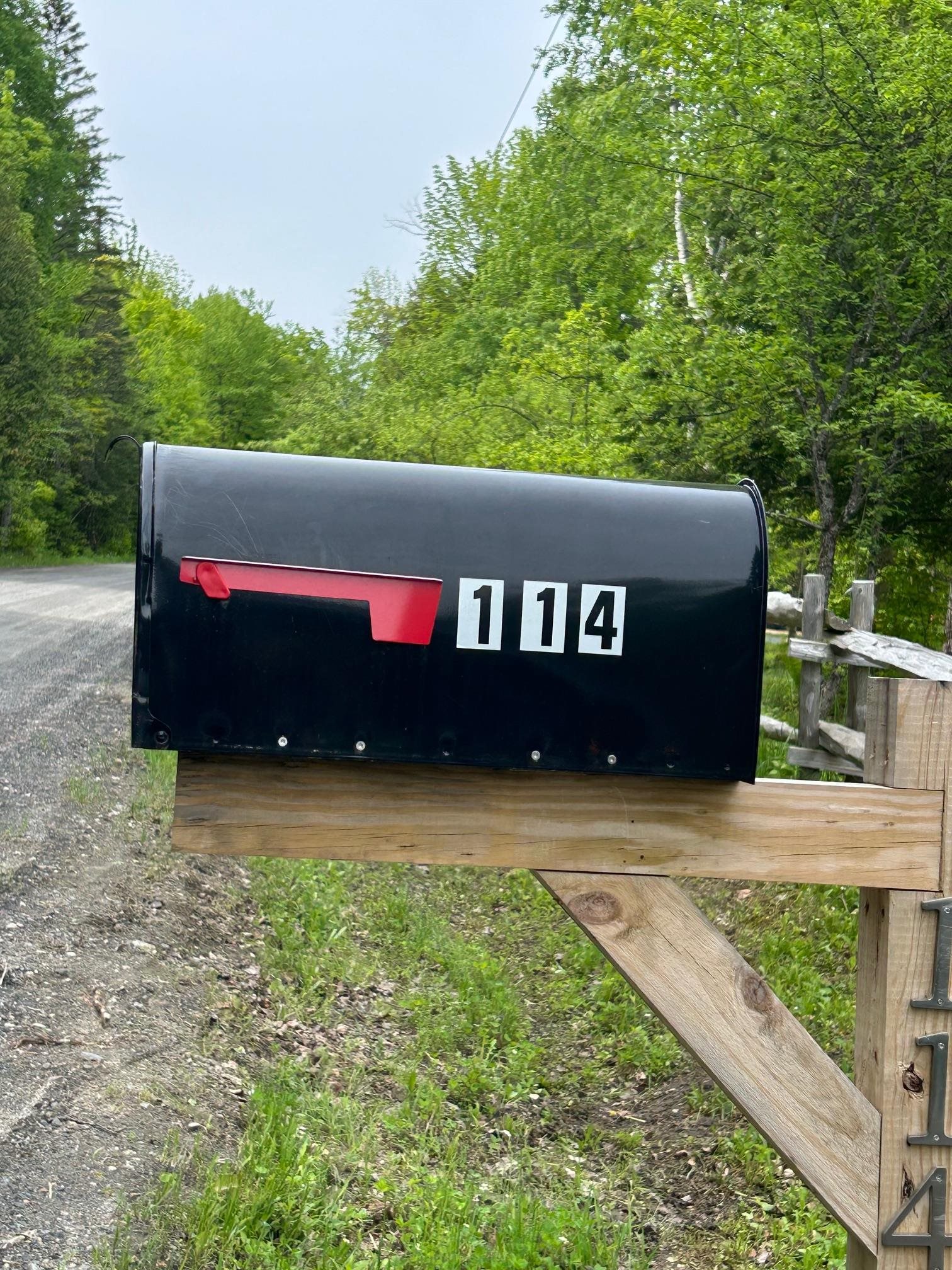 Look for the mailbox