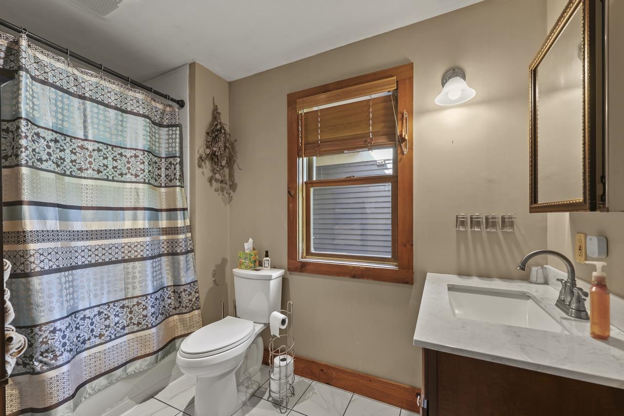 First floor full bath