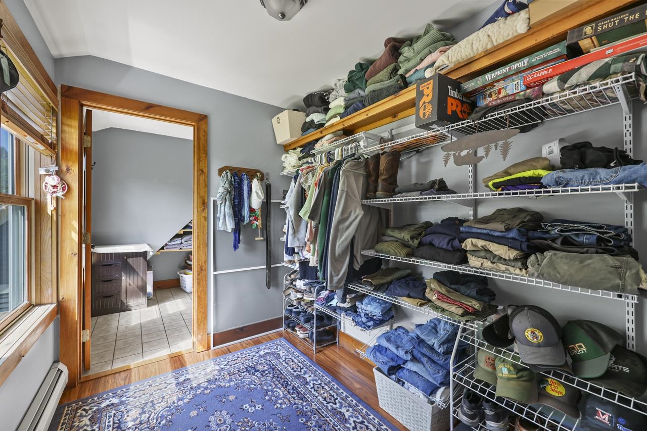 Primary closet