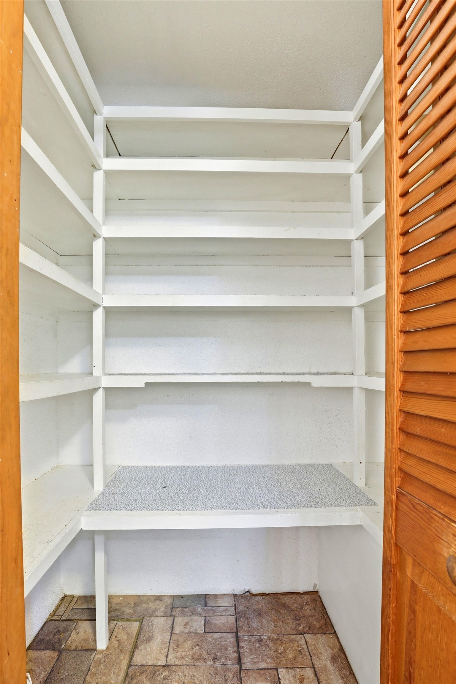 Pantry closet in Kitchen