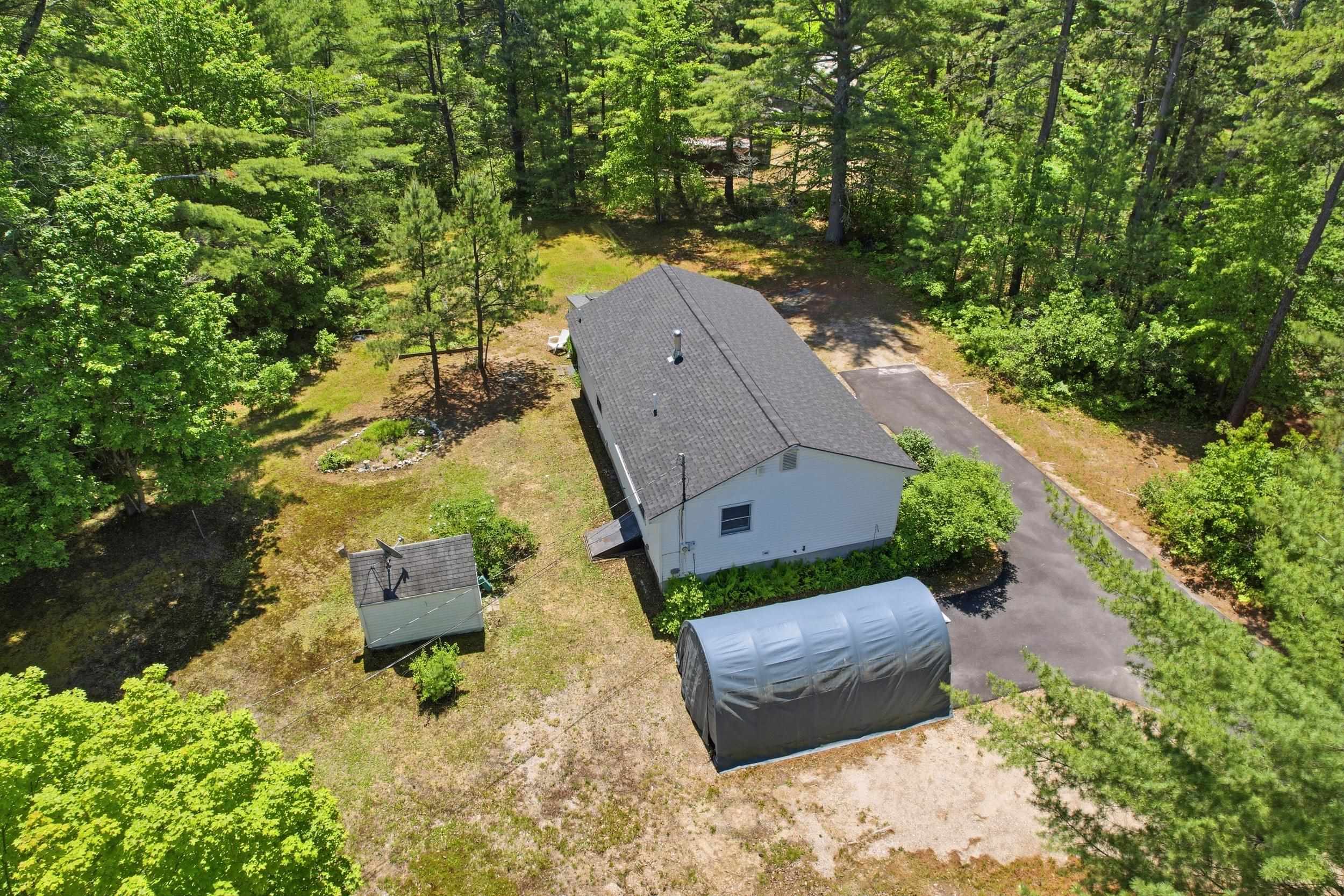 Drone rear view