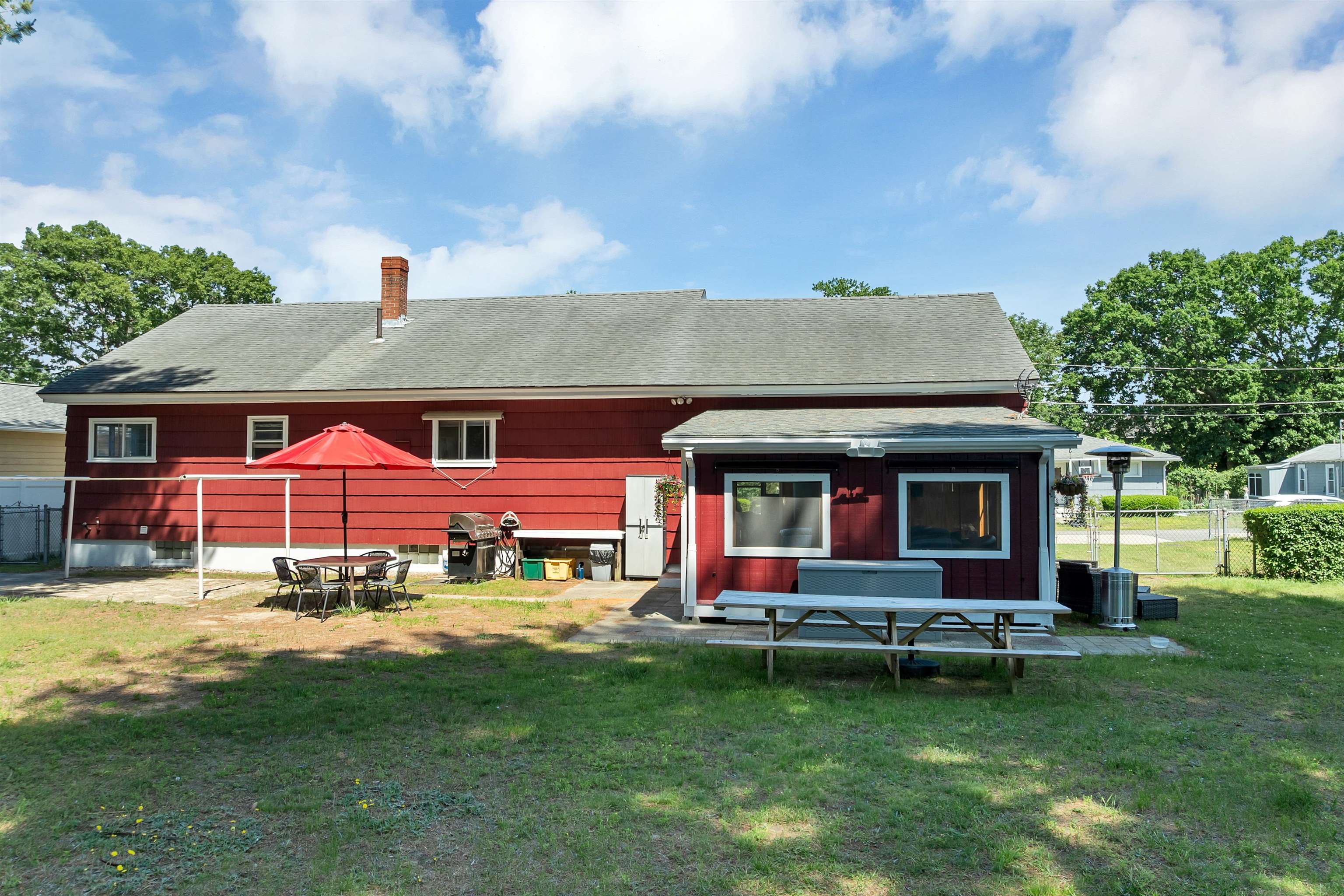 Spacious Fenced Yard