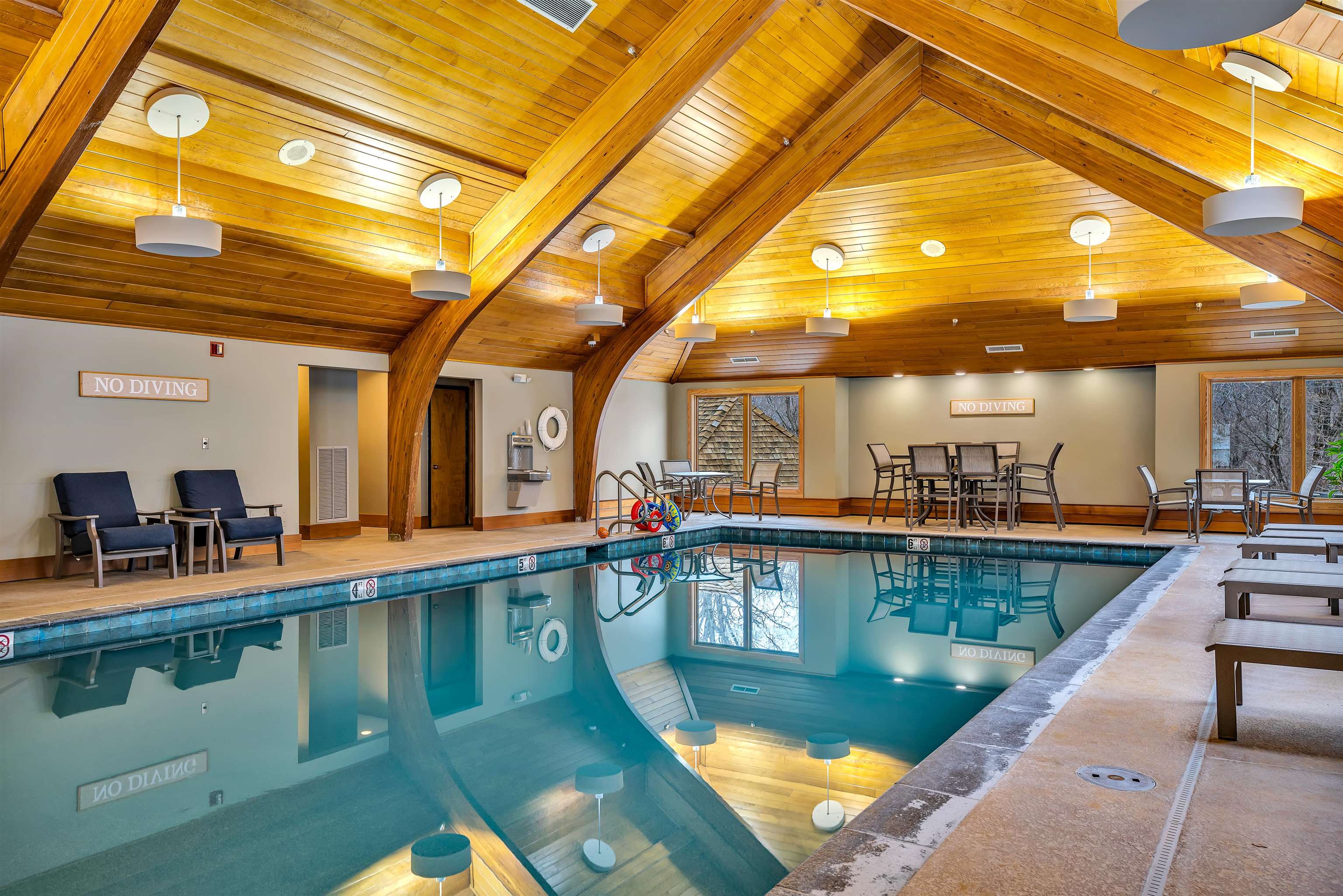 Sports center, indoor pool