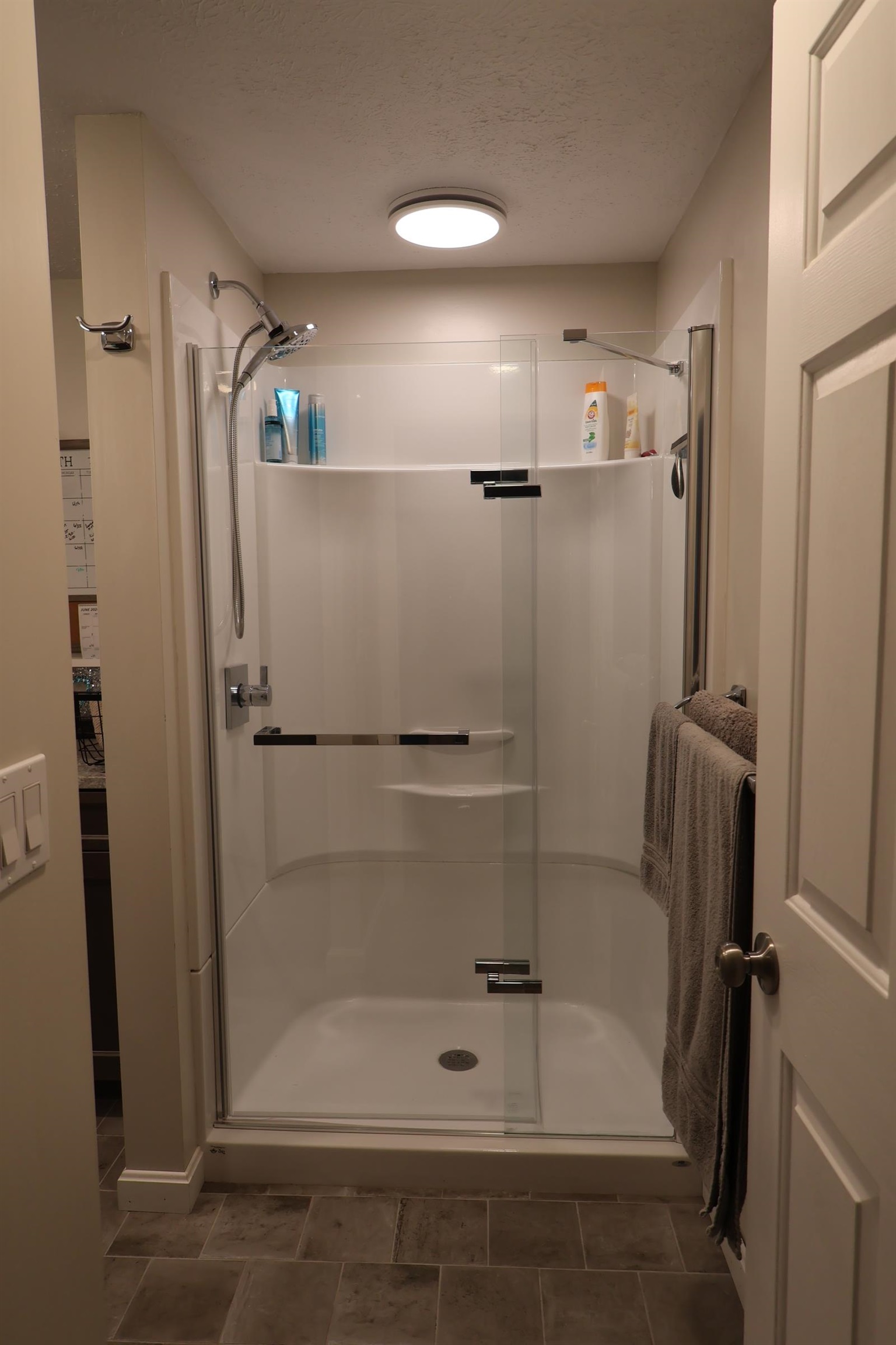 1st floor Bath Glass shower enclosure