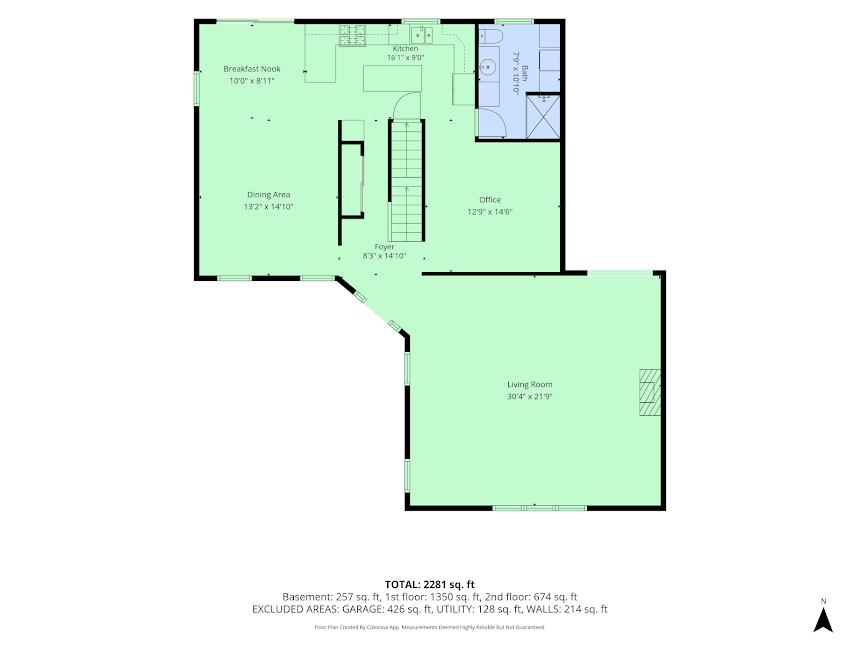 Floor plans of first floor