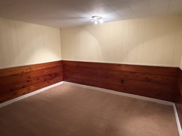 Finished room in the basement