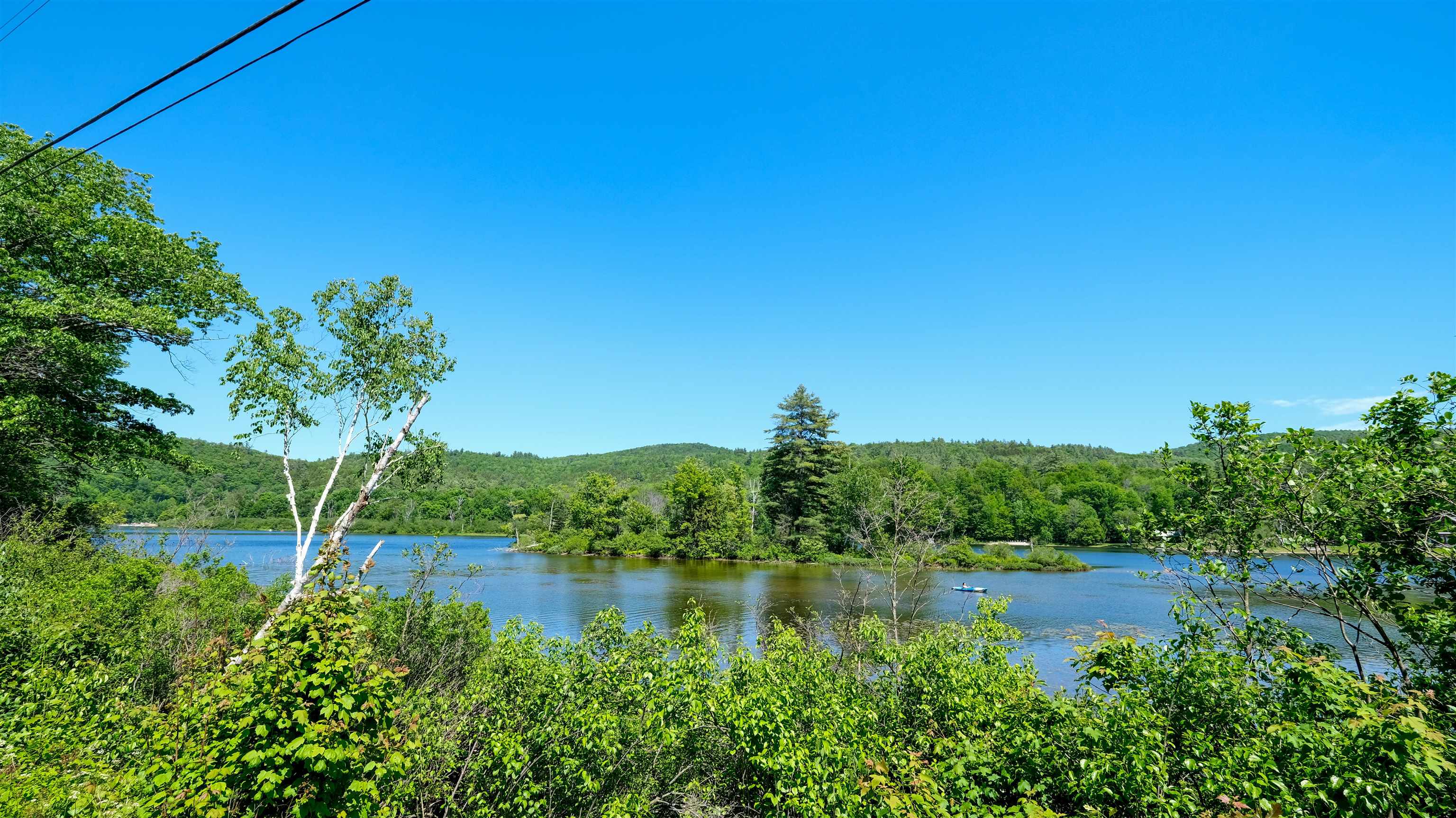 Some of the lake frontage