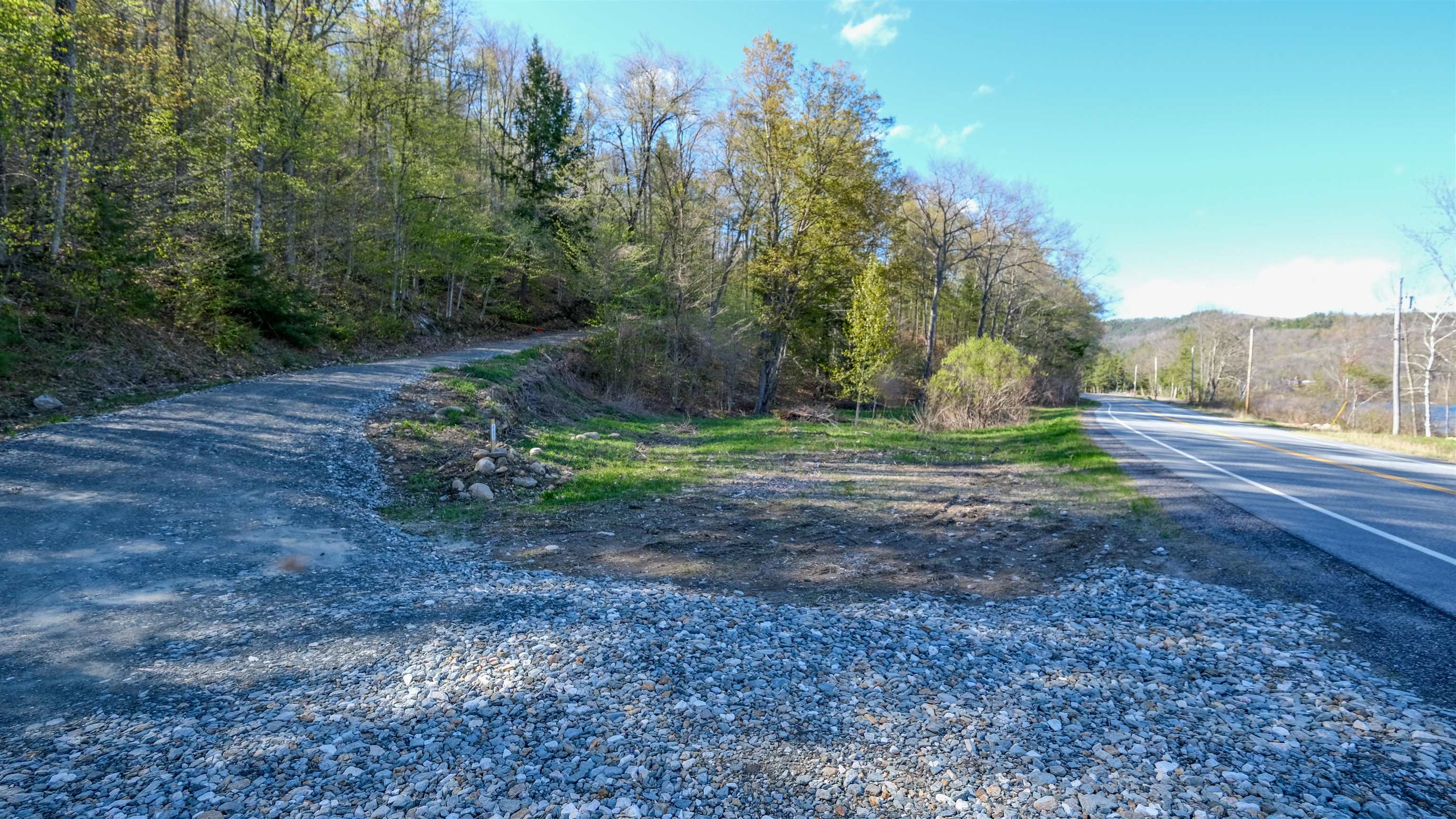 Driveway to home site