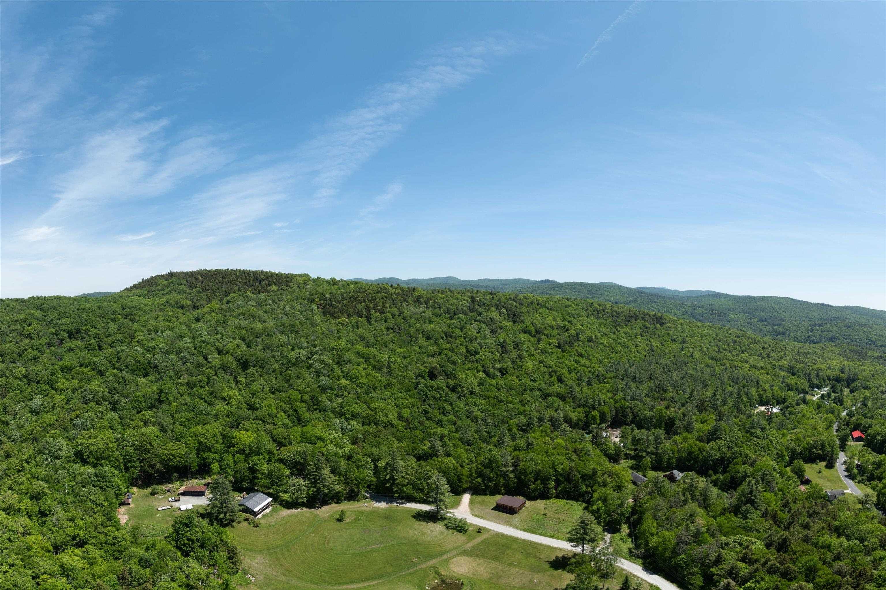 Western side of the land by Davis Road