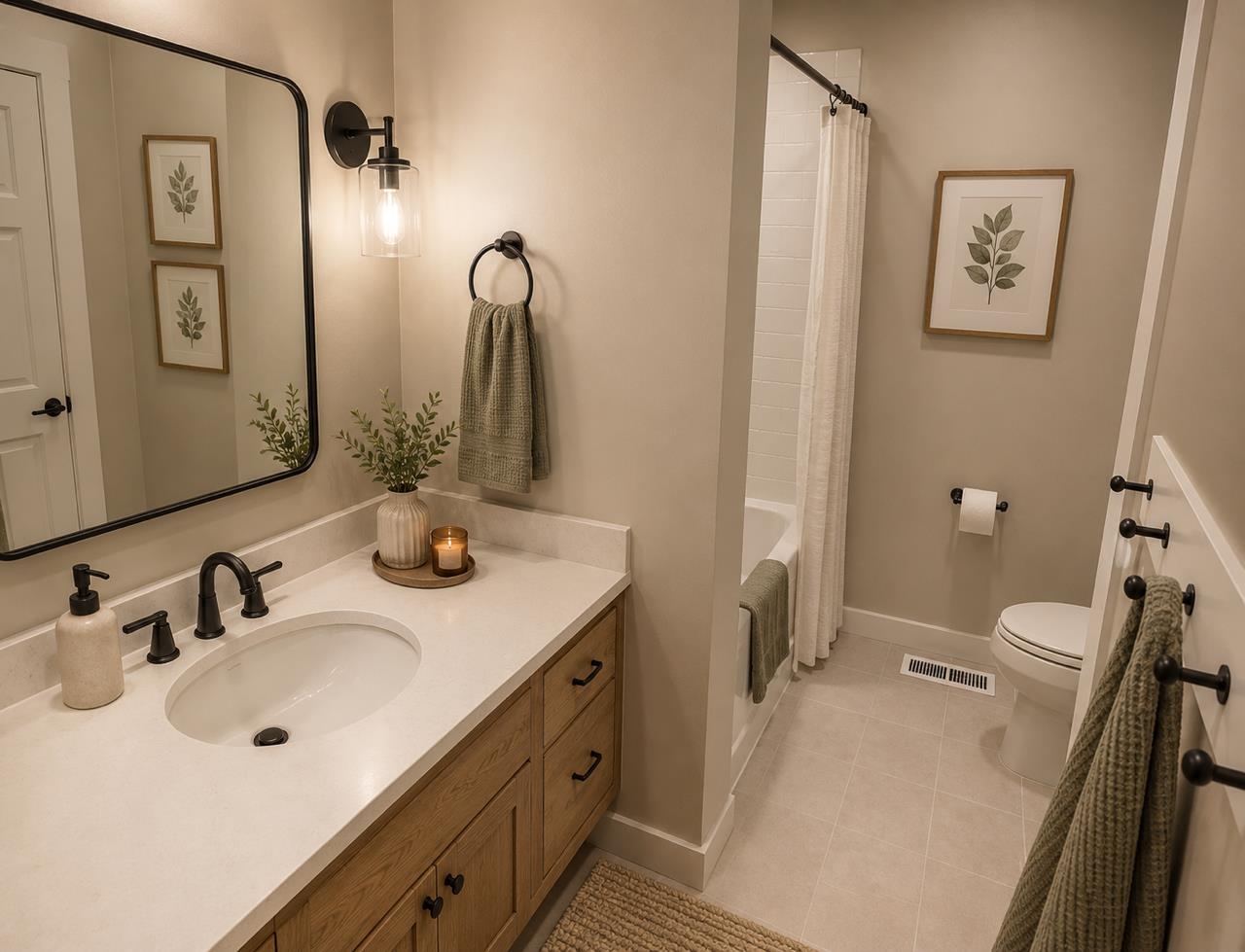 AI Rendering of basement bathroom 25836742