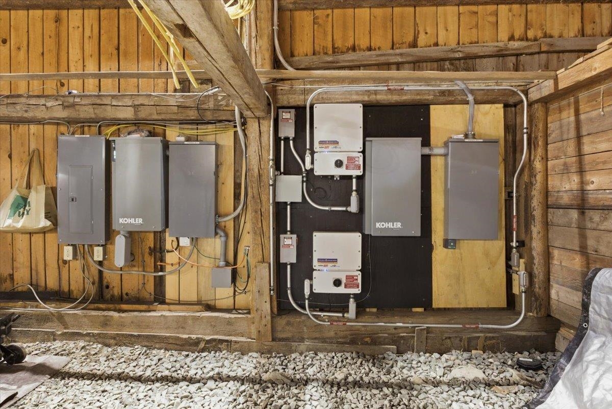 System Panels in Barn