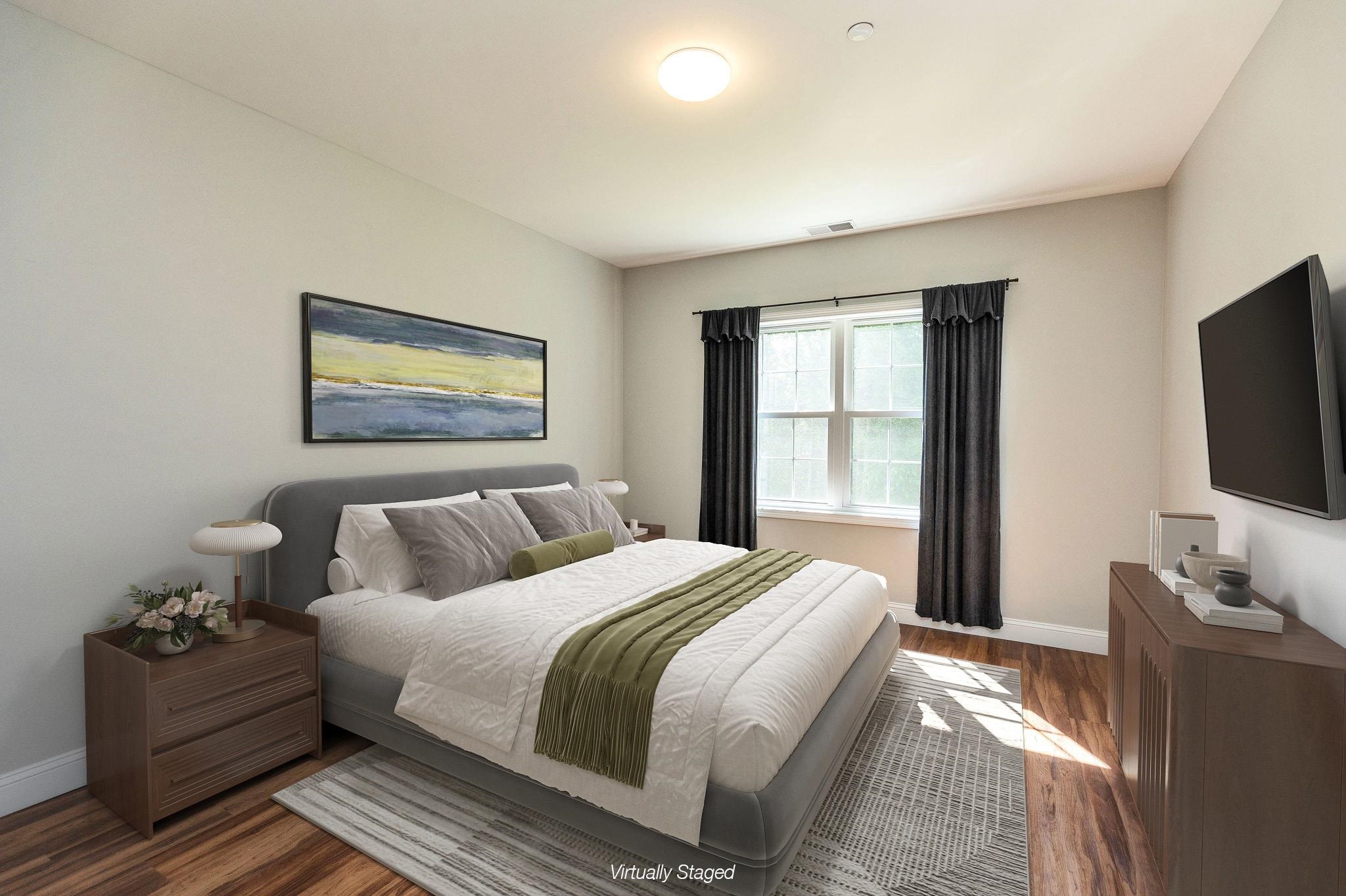 Primary bed Virtually staged