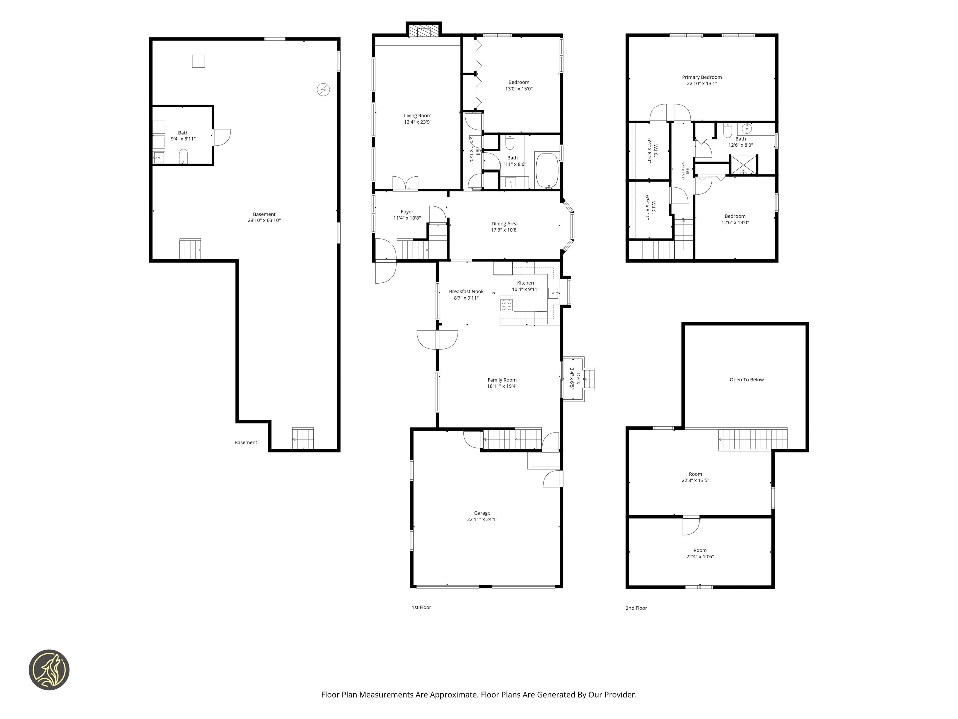 Whole house floor layout 25507835