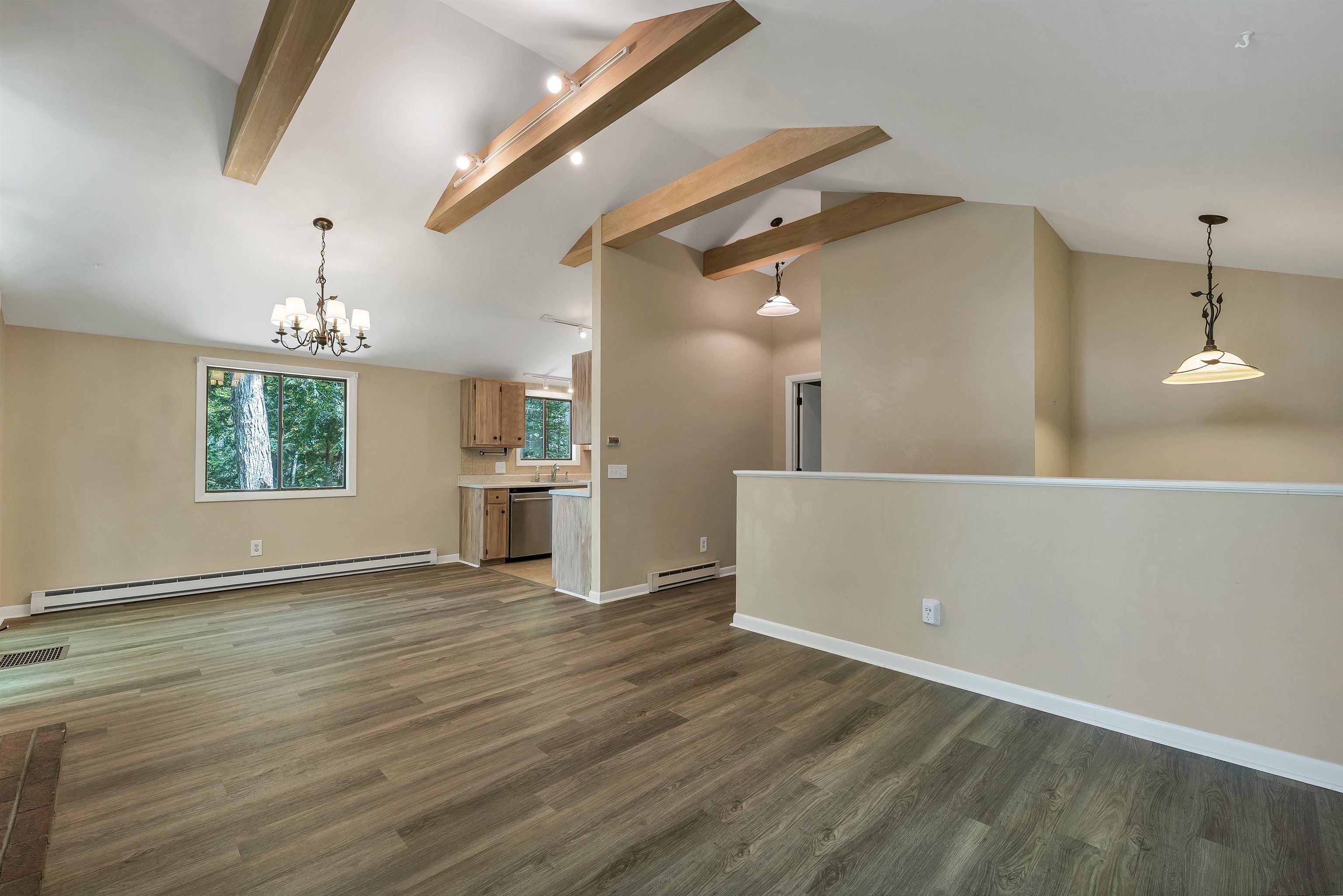 Living Room Kitchen