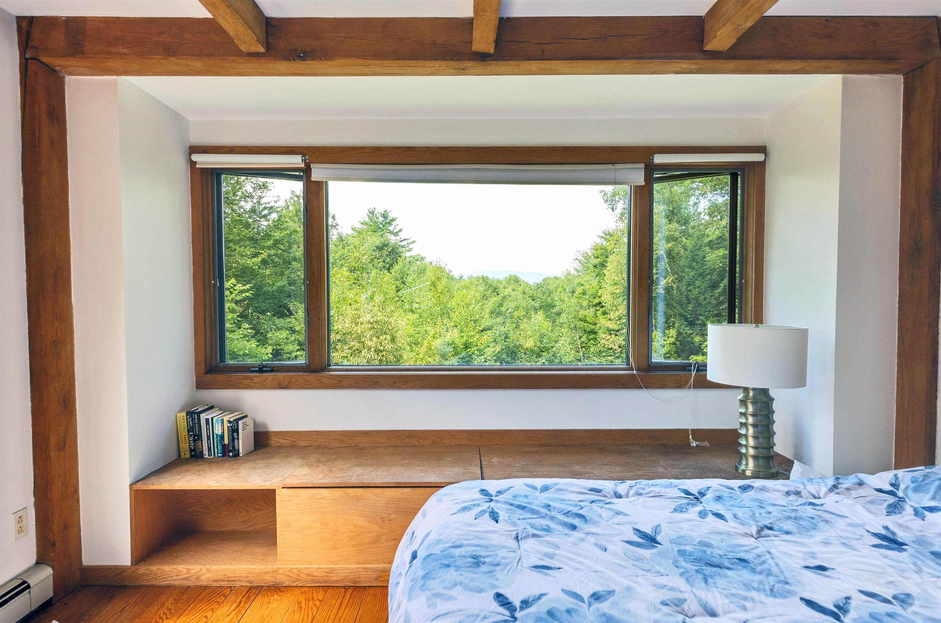 Window seat to view of Mt. Monadnock