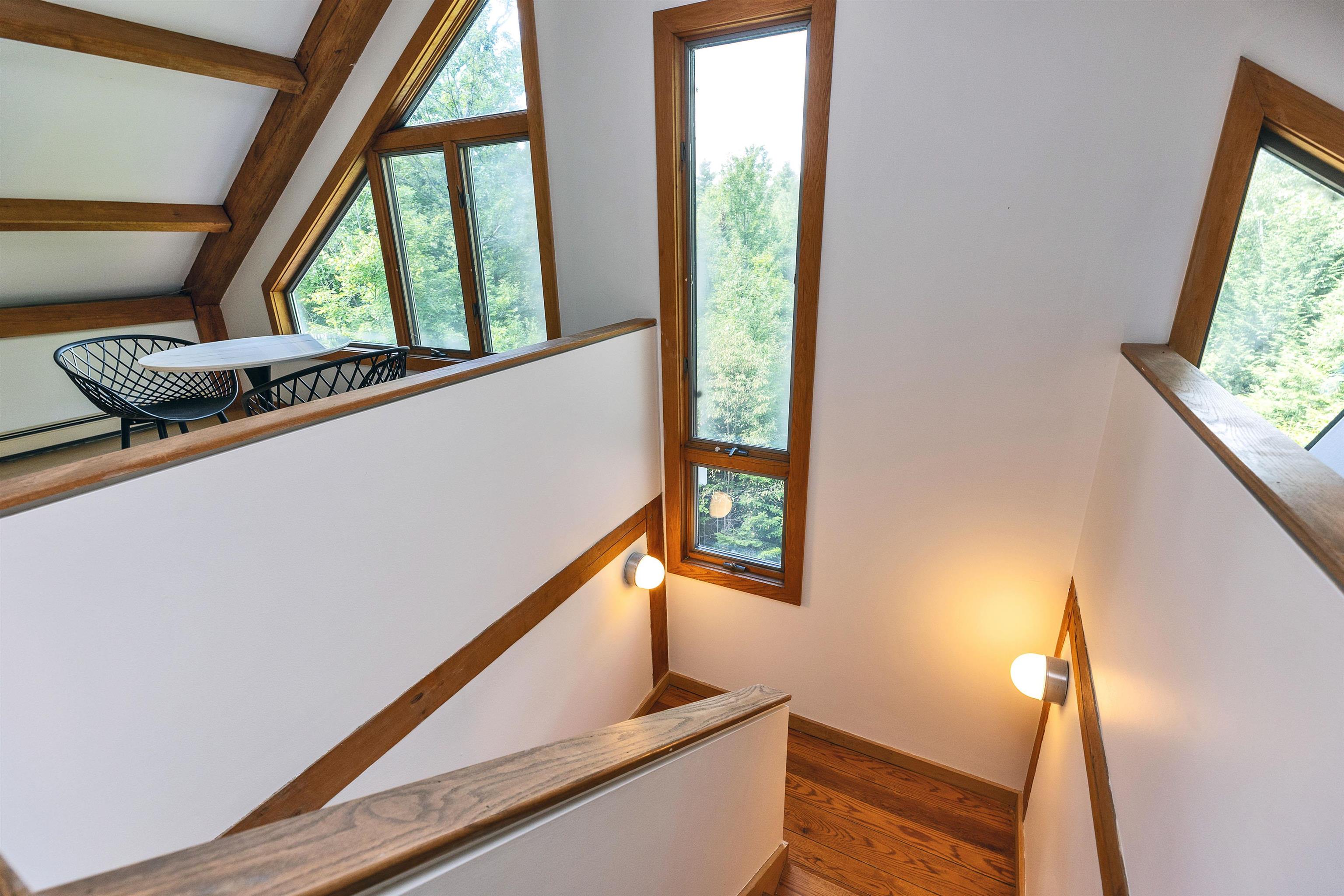 Staircase to the third floor