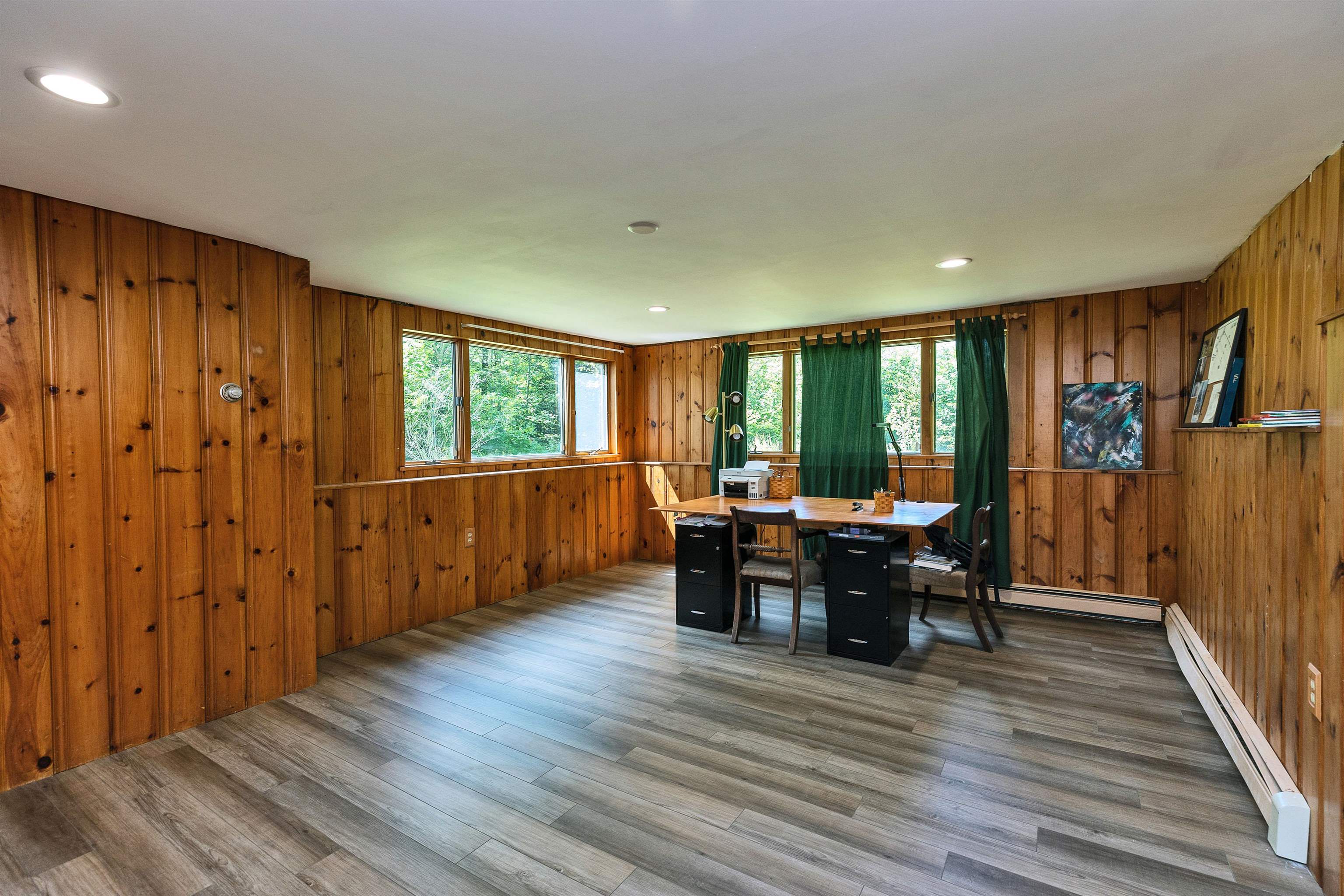 Lower level office