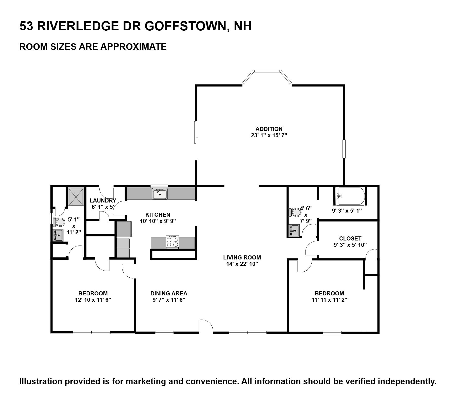 53 River Ledge Dr, Goffstown, NH 03045