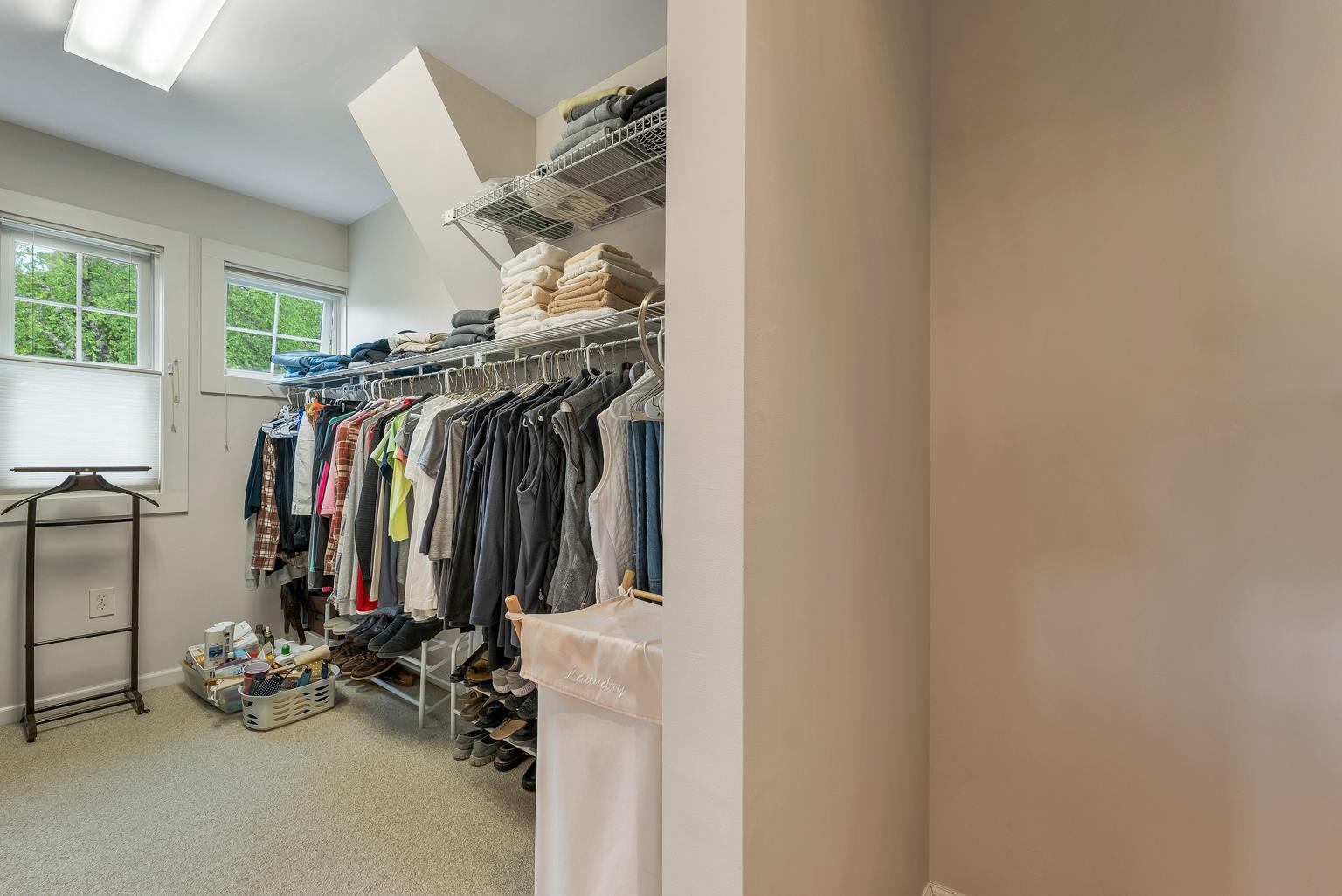 Primary closet