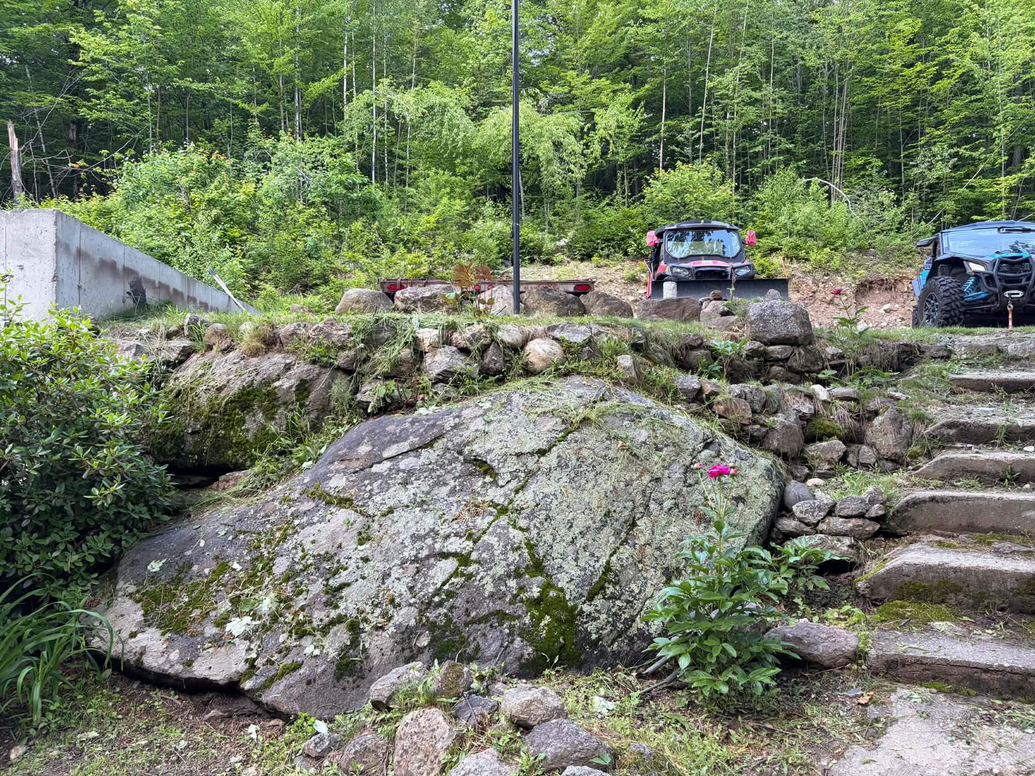 Naturally landscaped