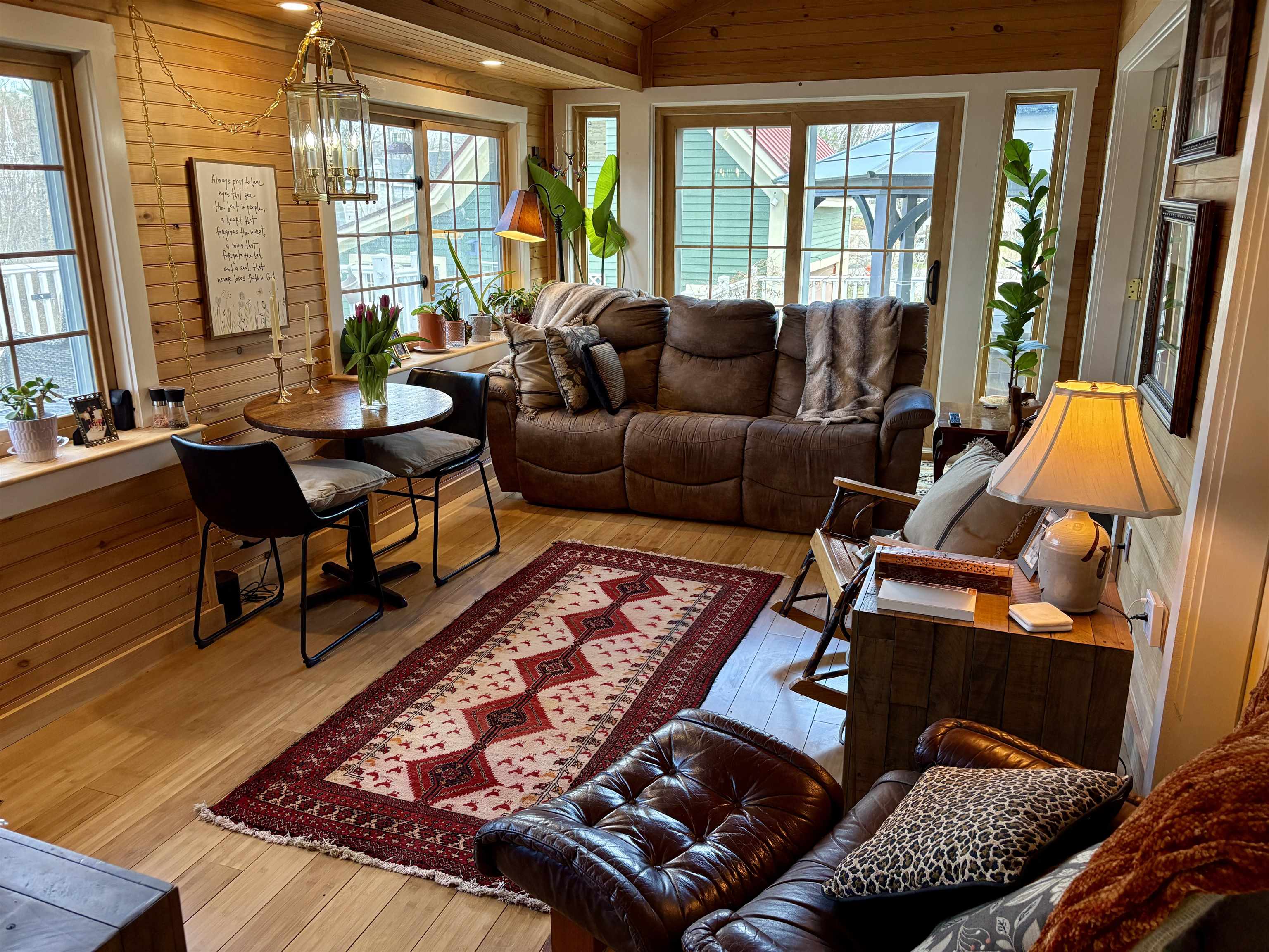 Enclosed porch