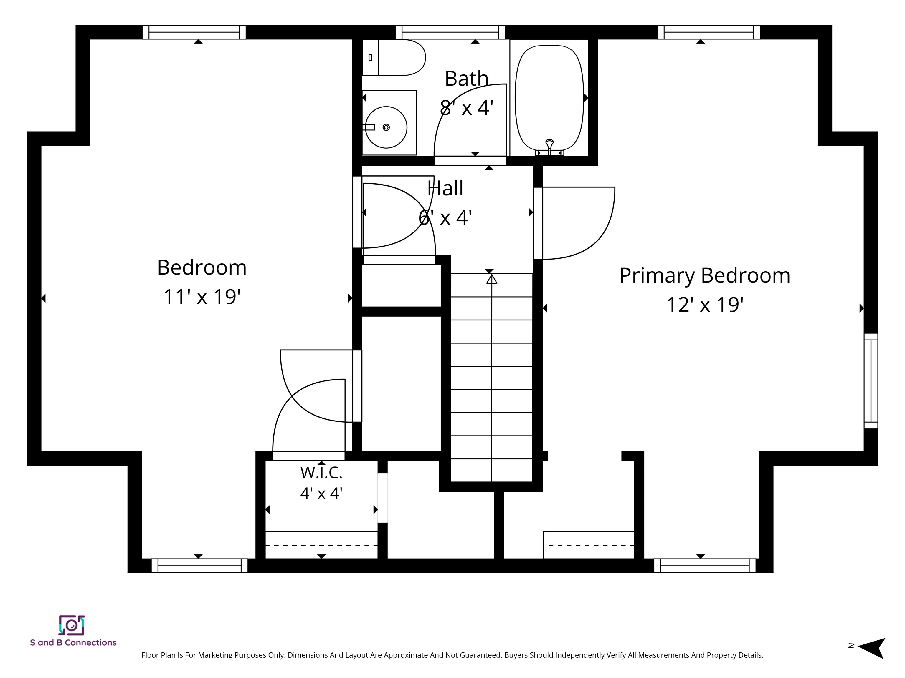 Floor plan for second floor 25571769