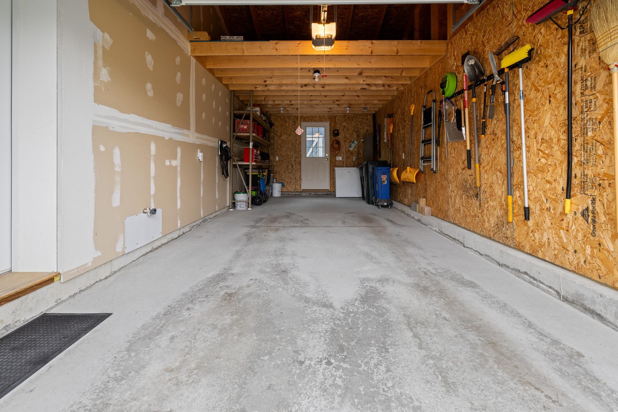 1 car garage with storage platform 25614980