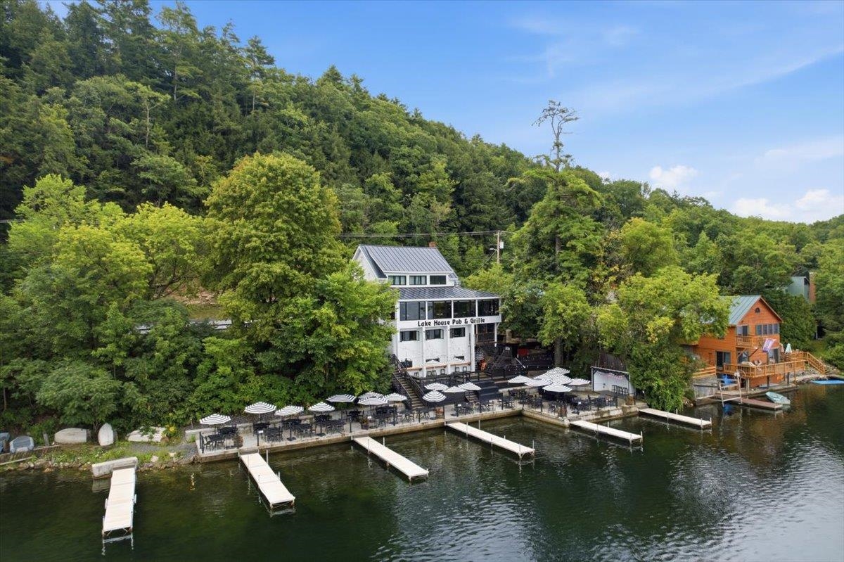 Docks from Lake