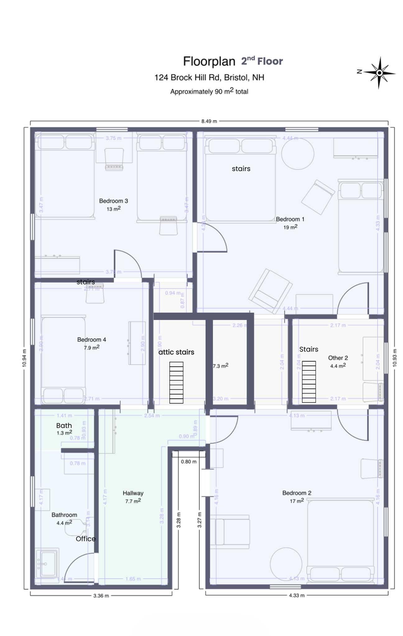 2nd floor plan